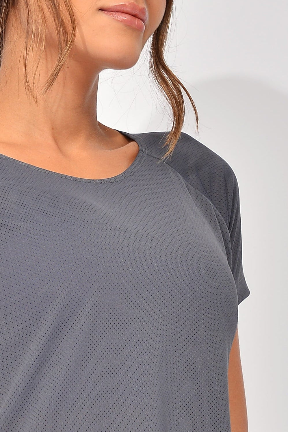 Blusa Fitness Cinza Air - Dry Fit