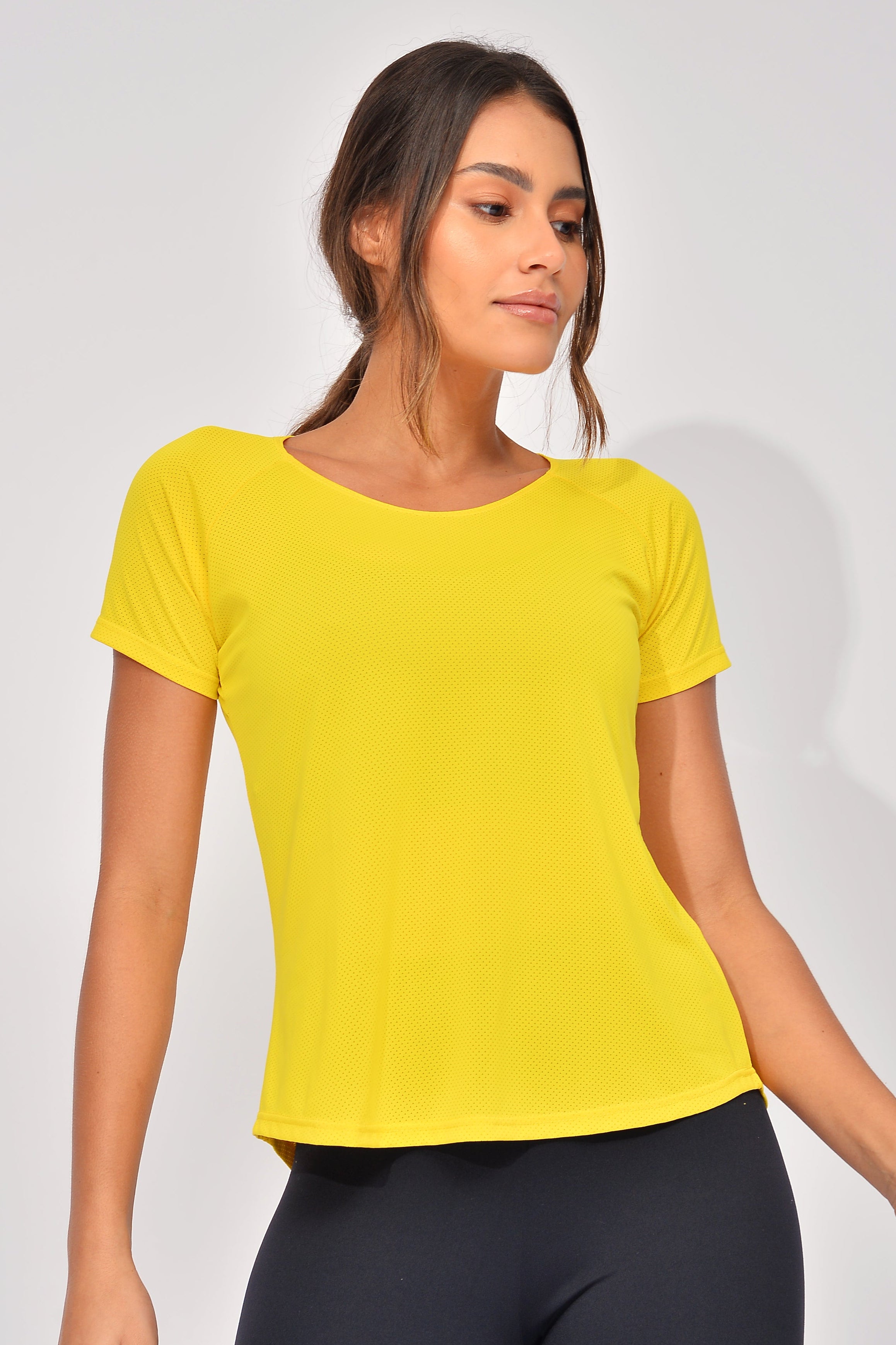 Blusa Fitness Ouro Air - Dry Fit