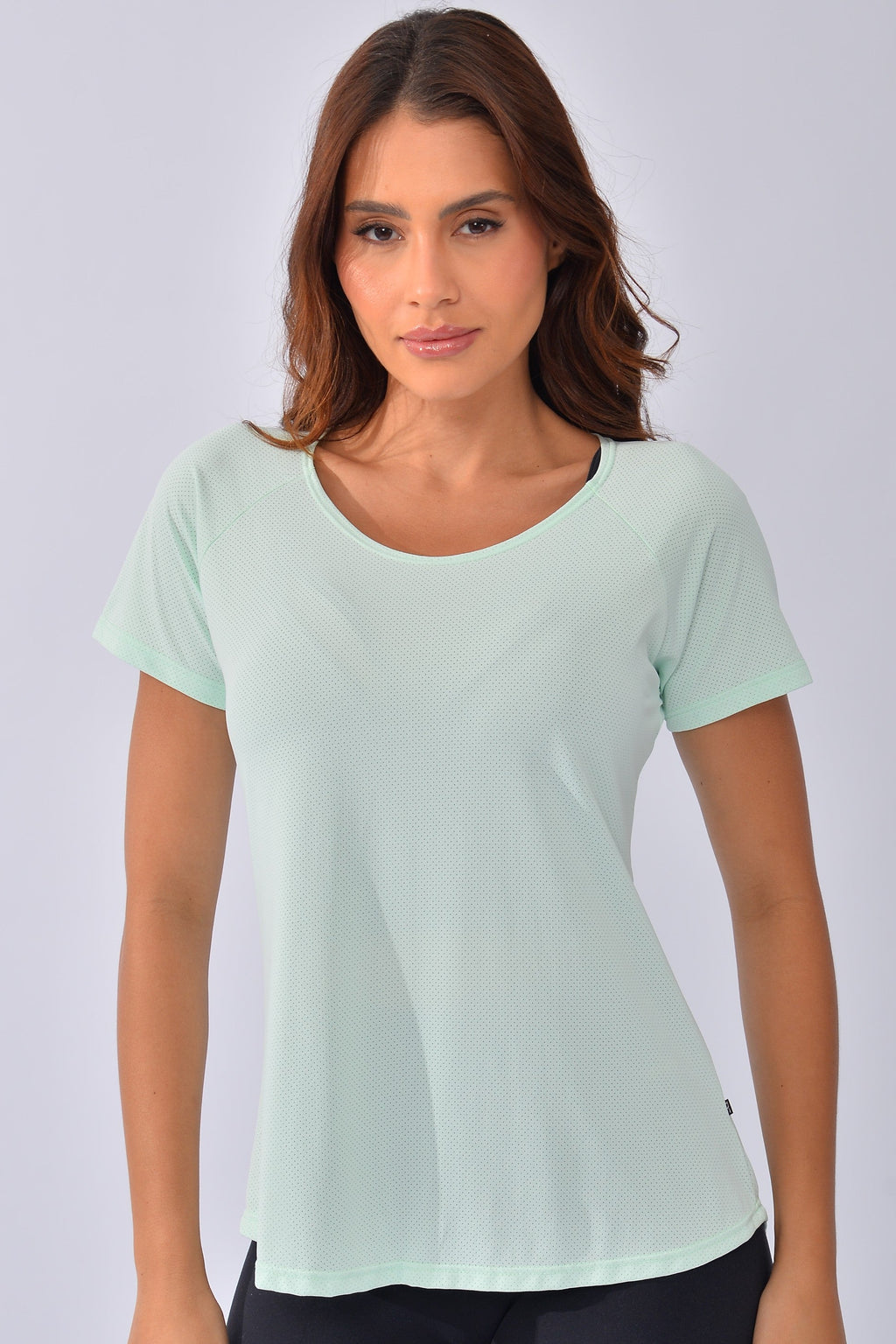 Blusa Fitness Verde Pastel Air Dry Fit