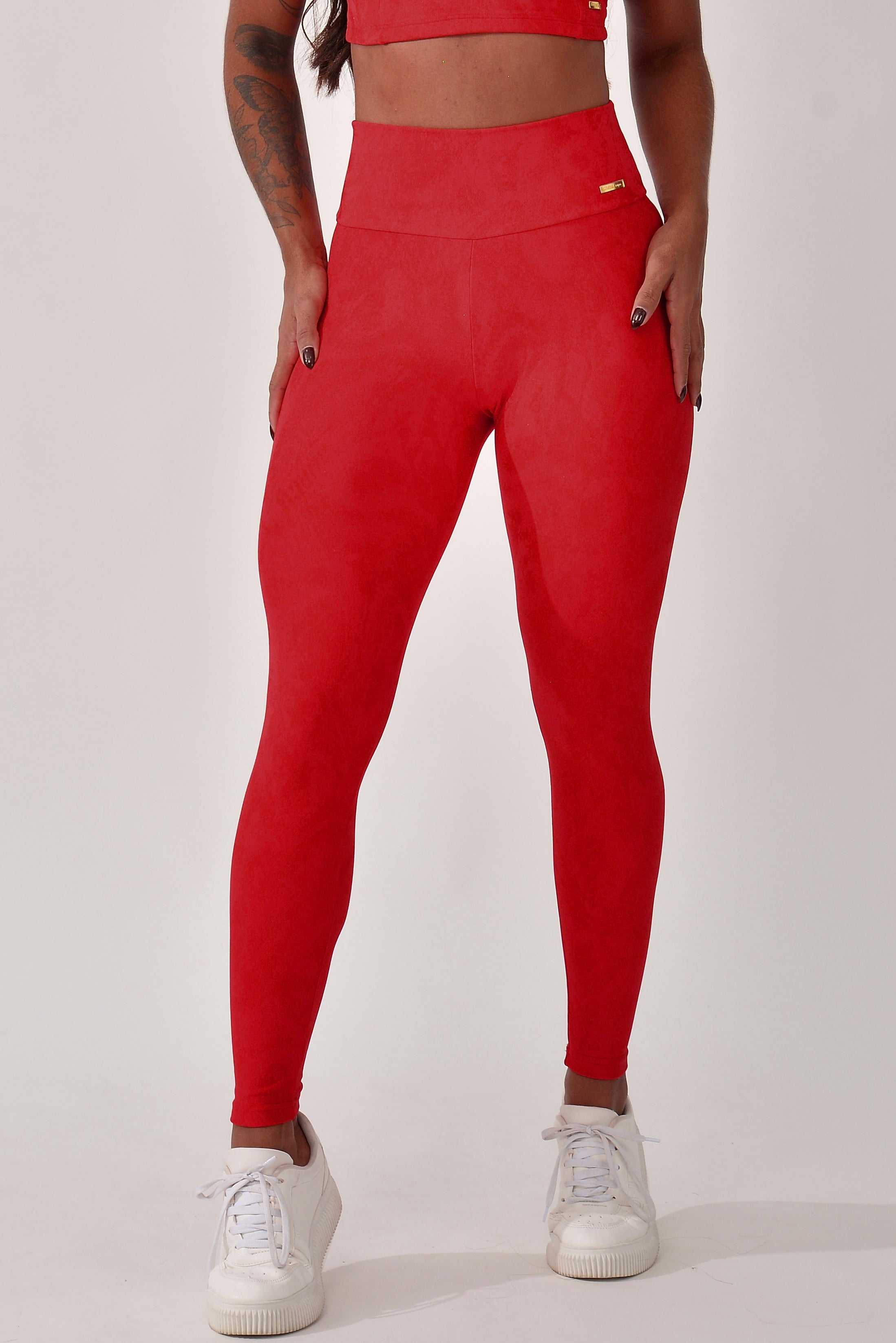 Legging Fitness Vermelho Aurora