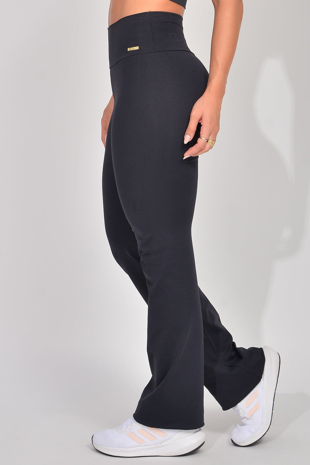 Legging Fitness Cintura Alta Preta Bailarina Flair