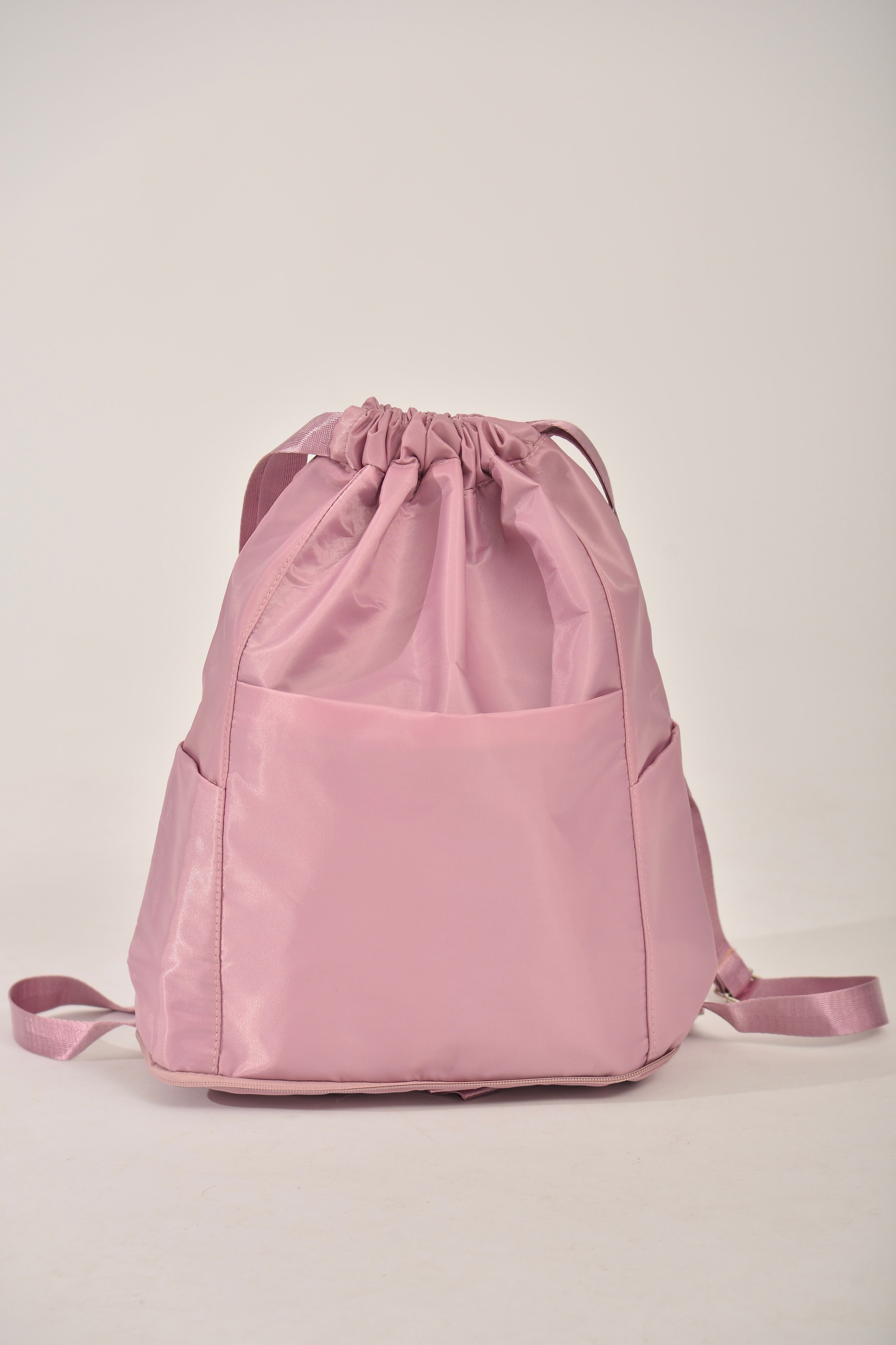 Mochila Bolsa Saco Três Compartimentos Rose Impermeável