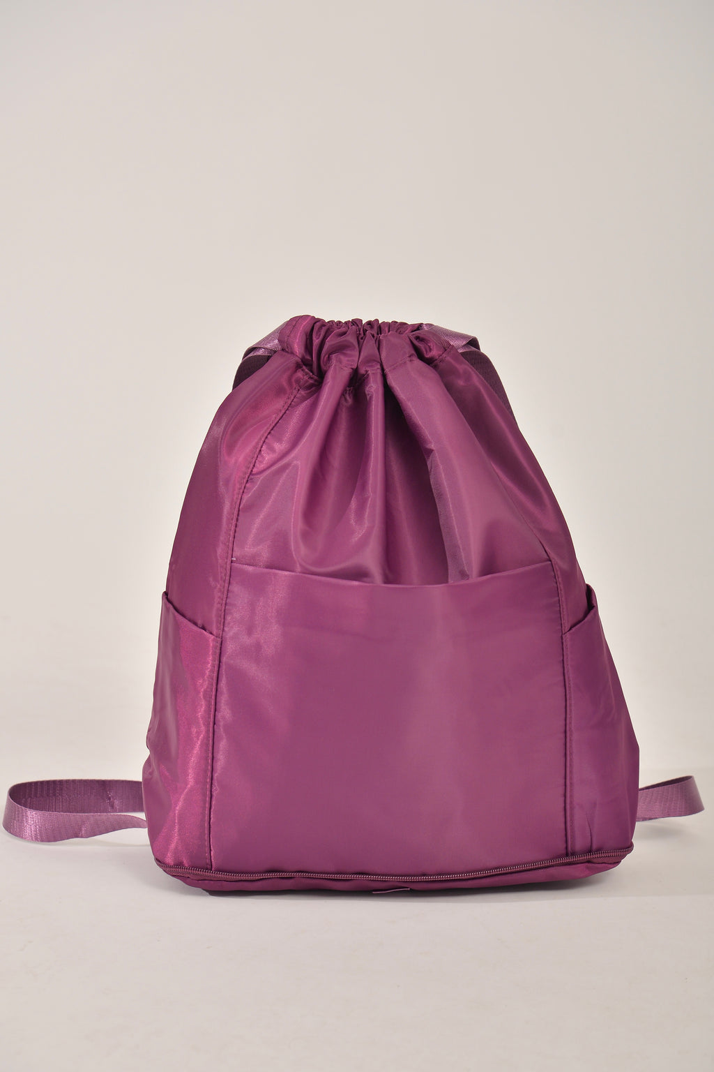Mochila Bolsa Saco Três Compartimentos Roxa Impermeável