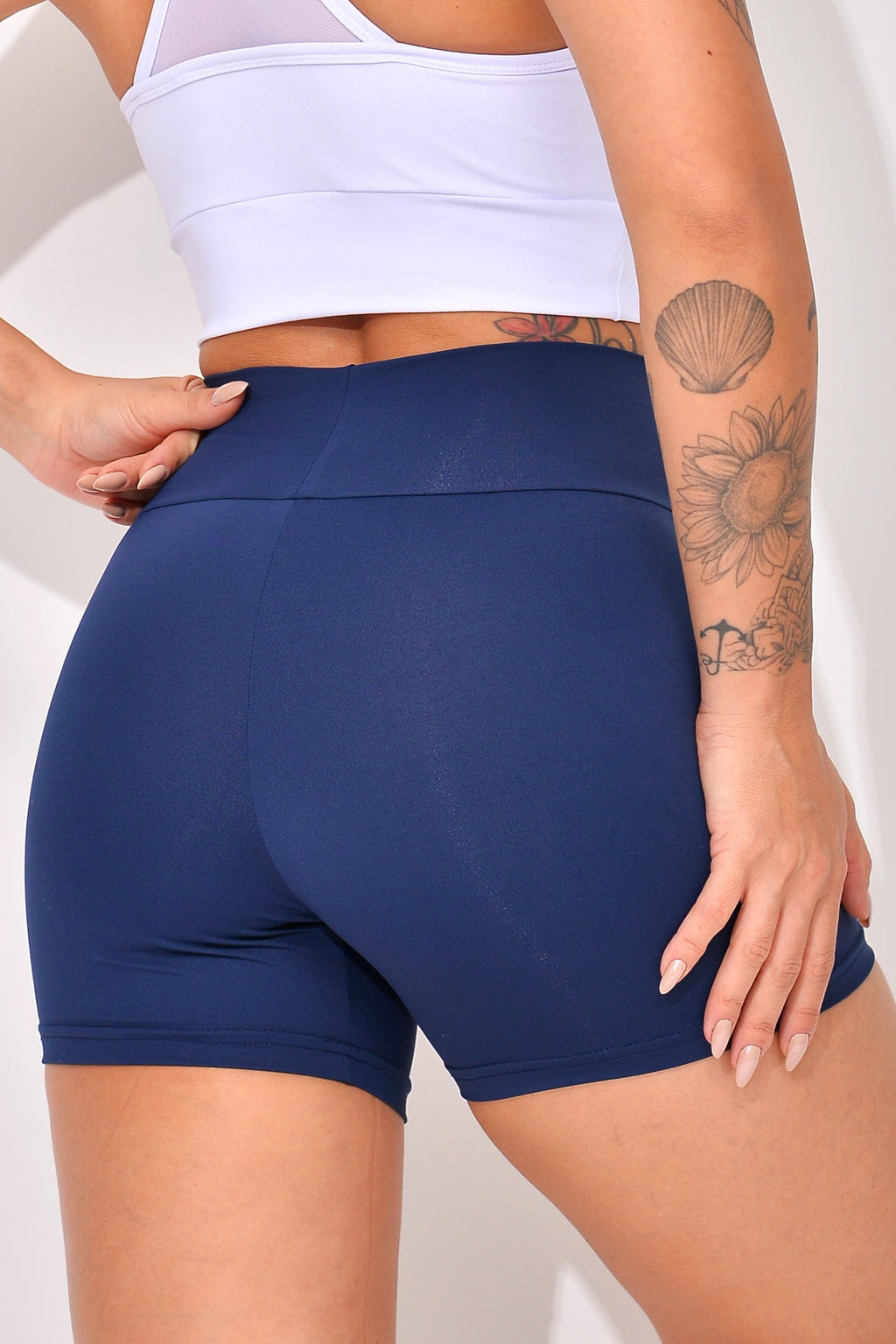 Short Fitness Básico Marinho Light