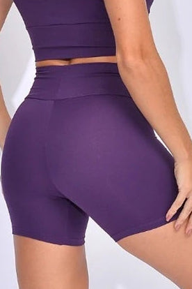 Short Fitness Básico Roxo Light