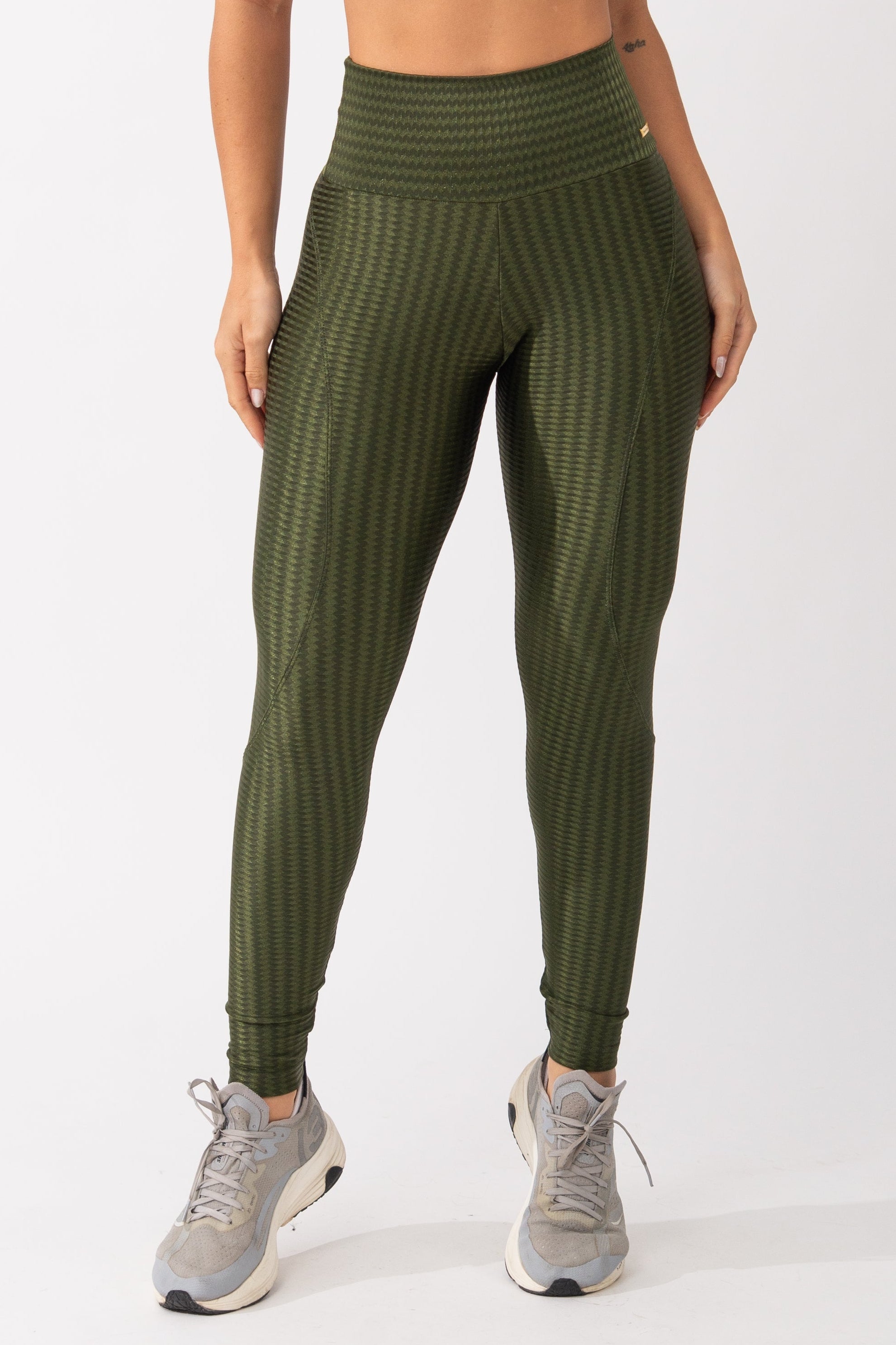 Legging Fitness Verde Escuro Pulse