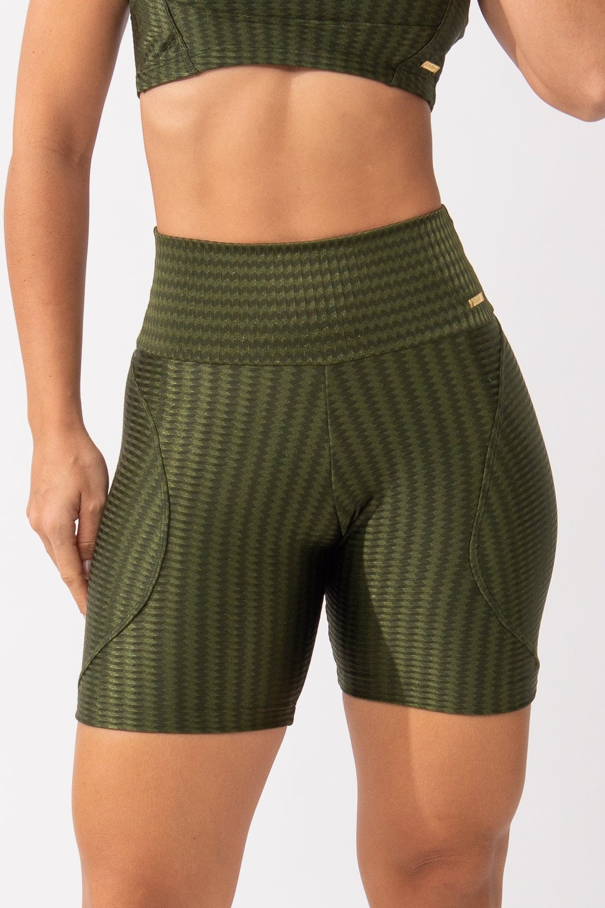 Bermuda Fitness Verde Escuro Pulse