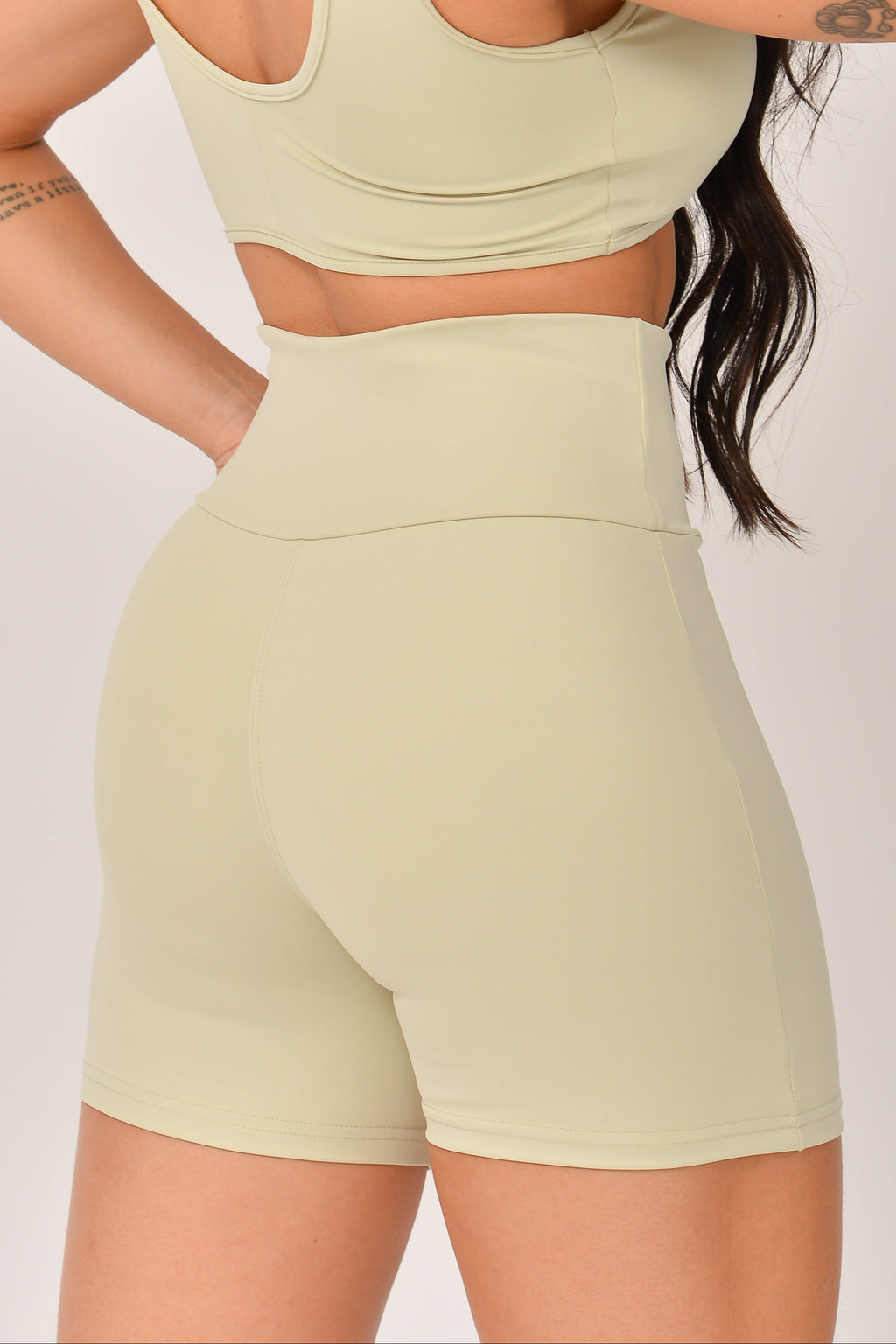 Short Flex Verde Claro JuPxt
