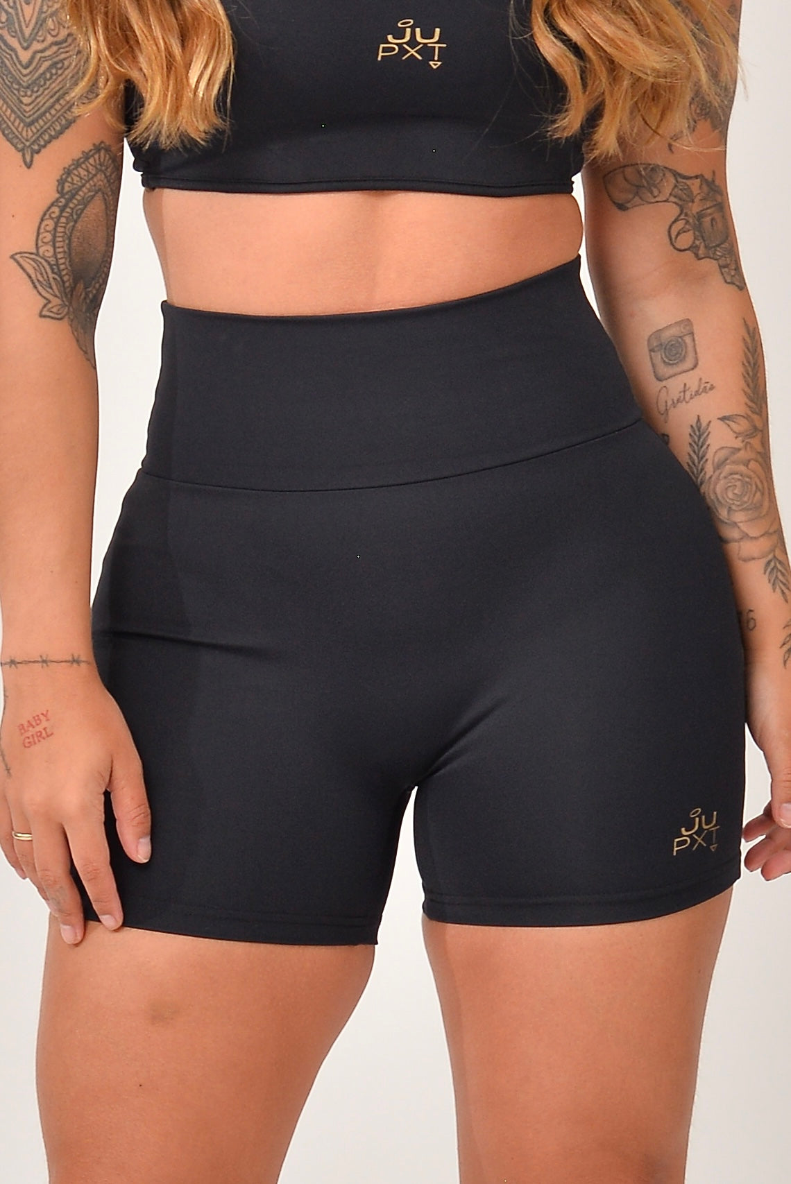 Short Flex Preto JuPxt