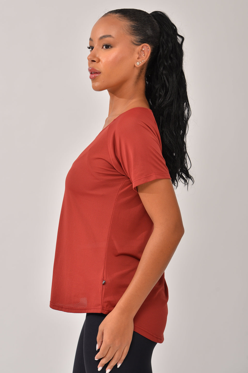Blusa Fitness Marsala Air - Dry Fit