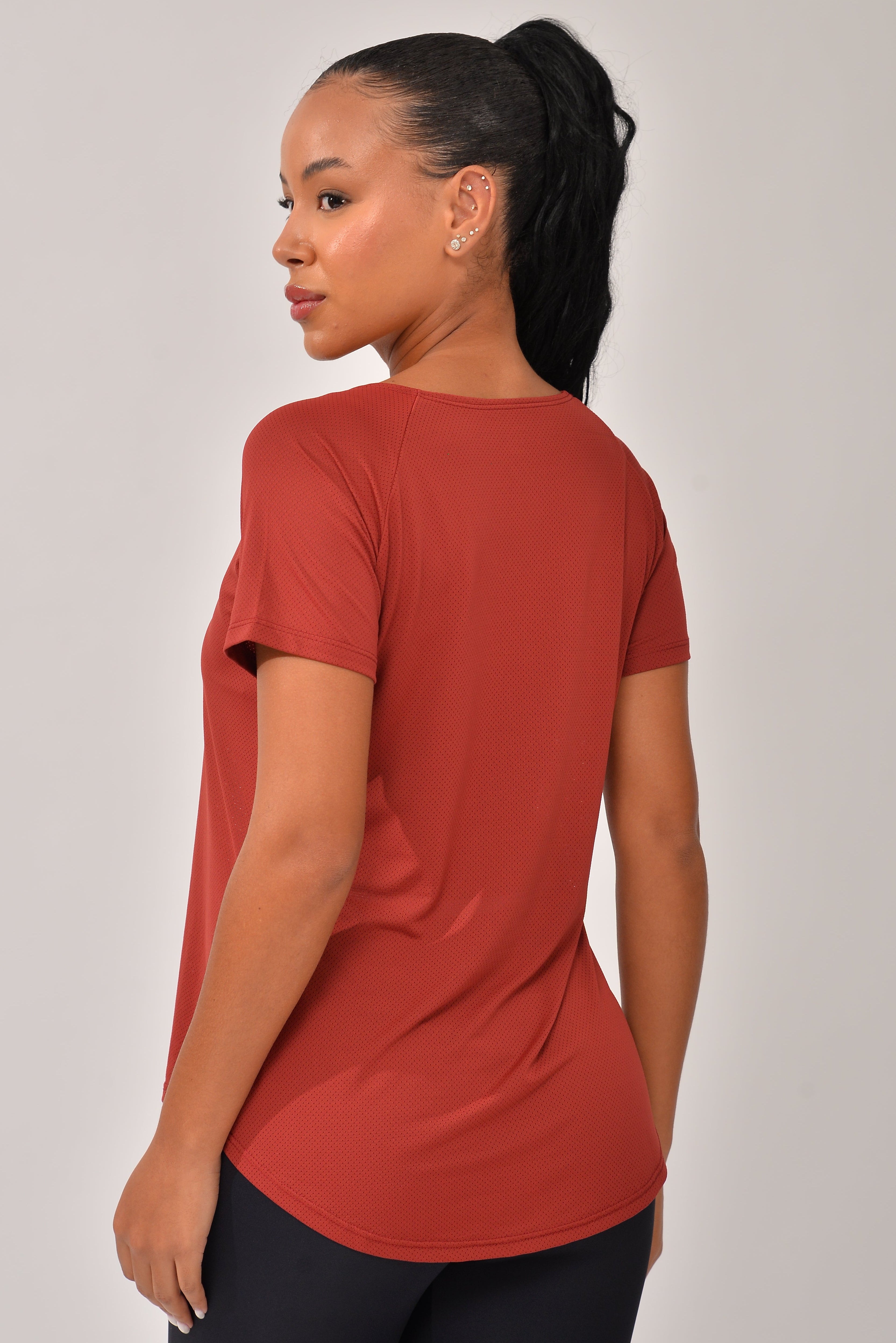 Blusa Fitness Marsala Air - Dry Fit
