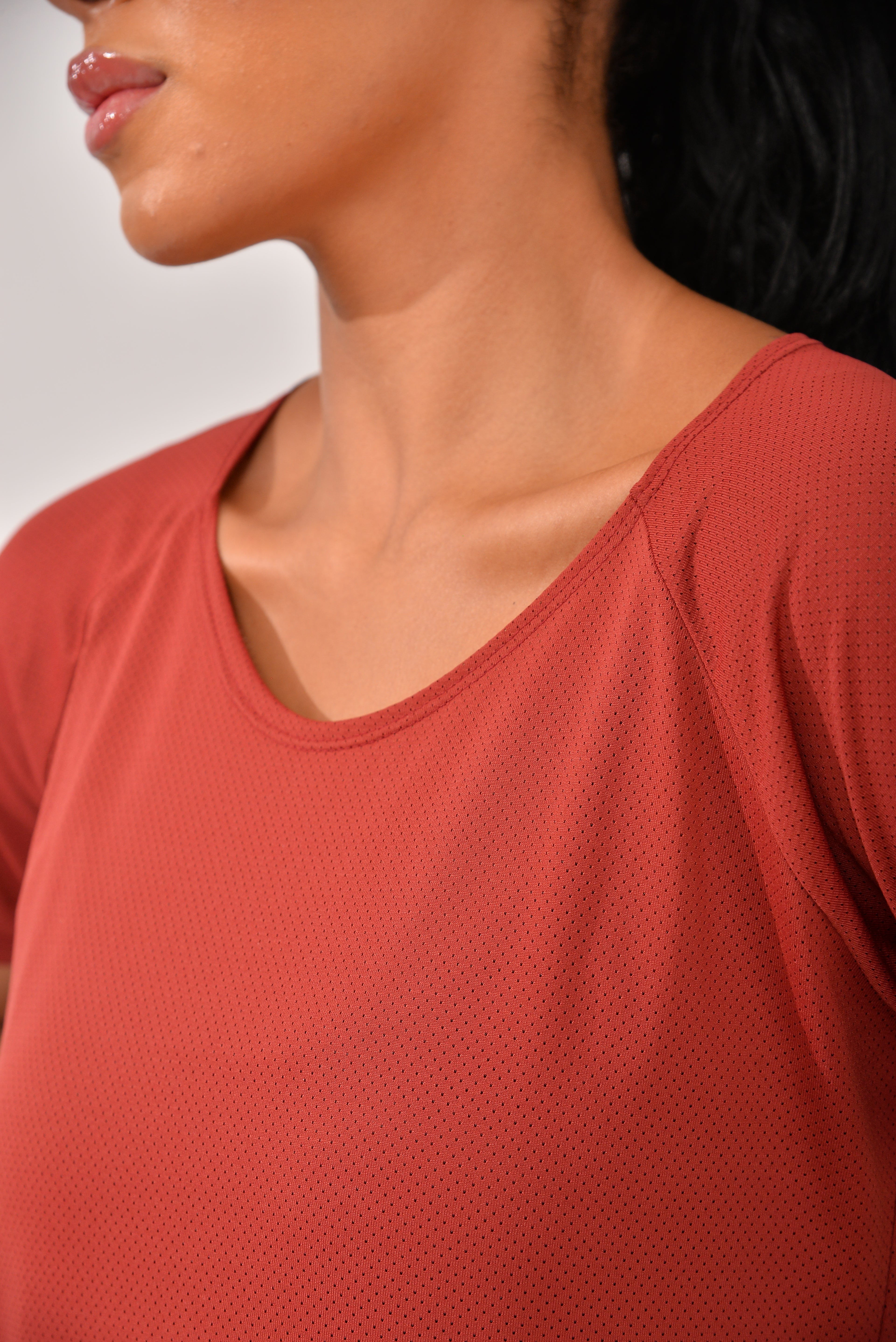 Blusa Fitness Marsala Air - Dry Fit