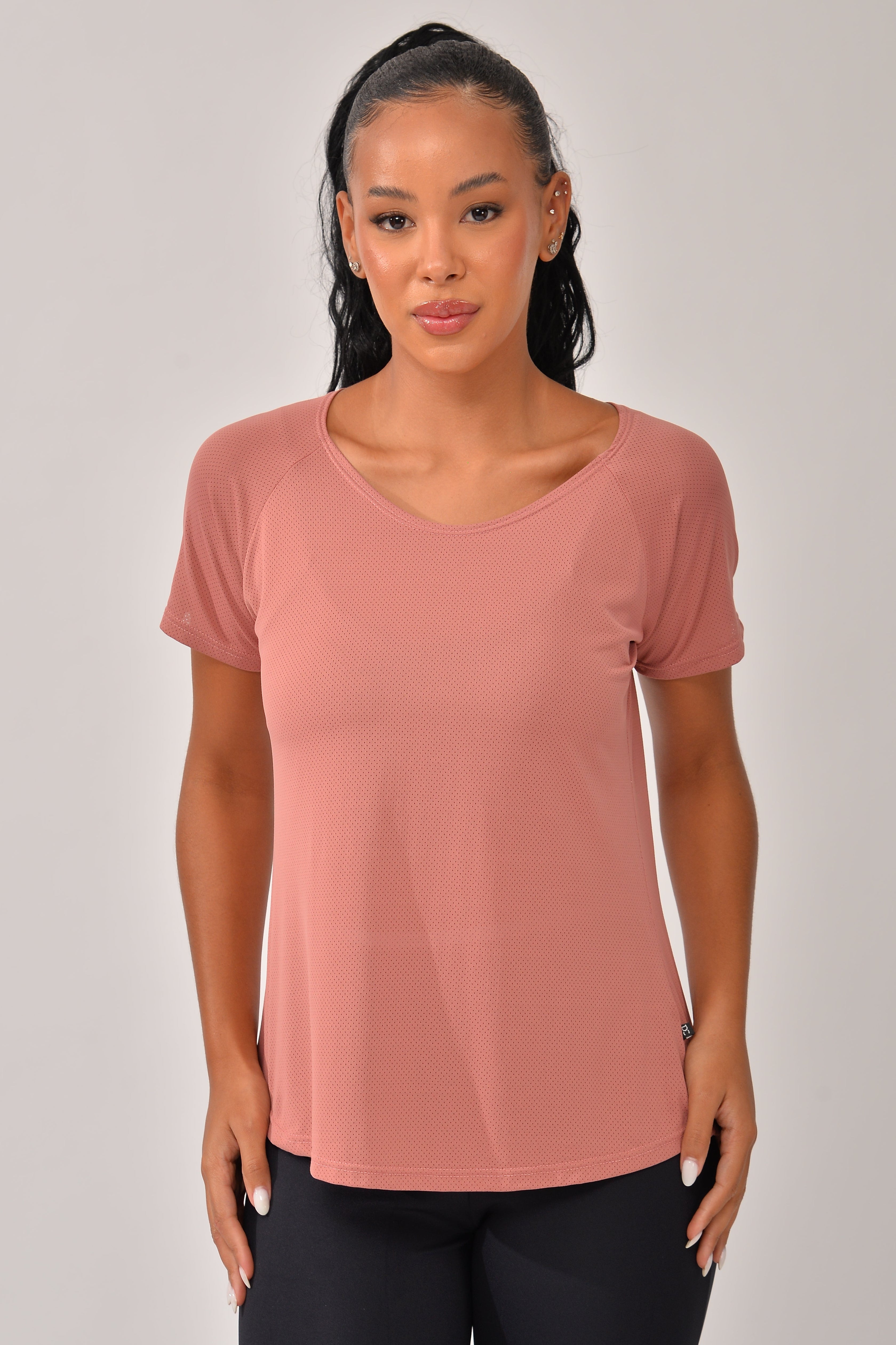 Blusa Fitness Rosada Air - Dry Fit