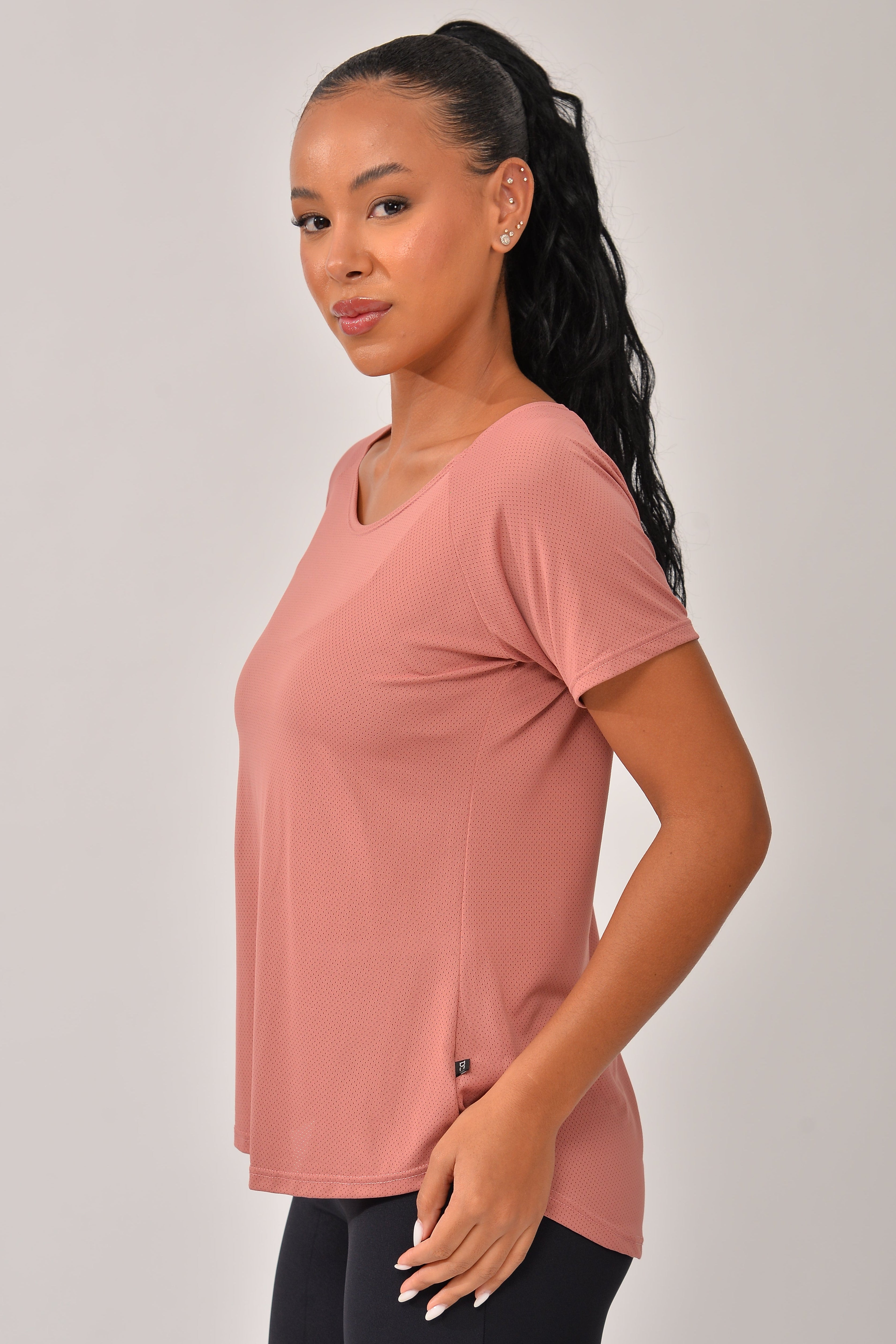 Blusa Fitness Rosada Air - Dry Fit