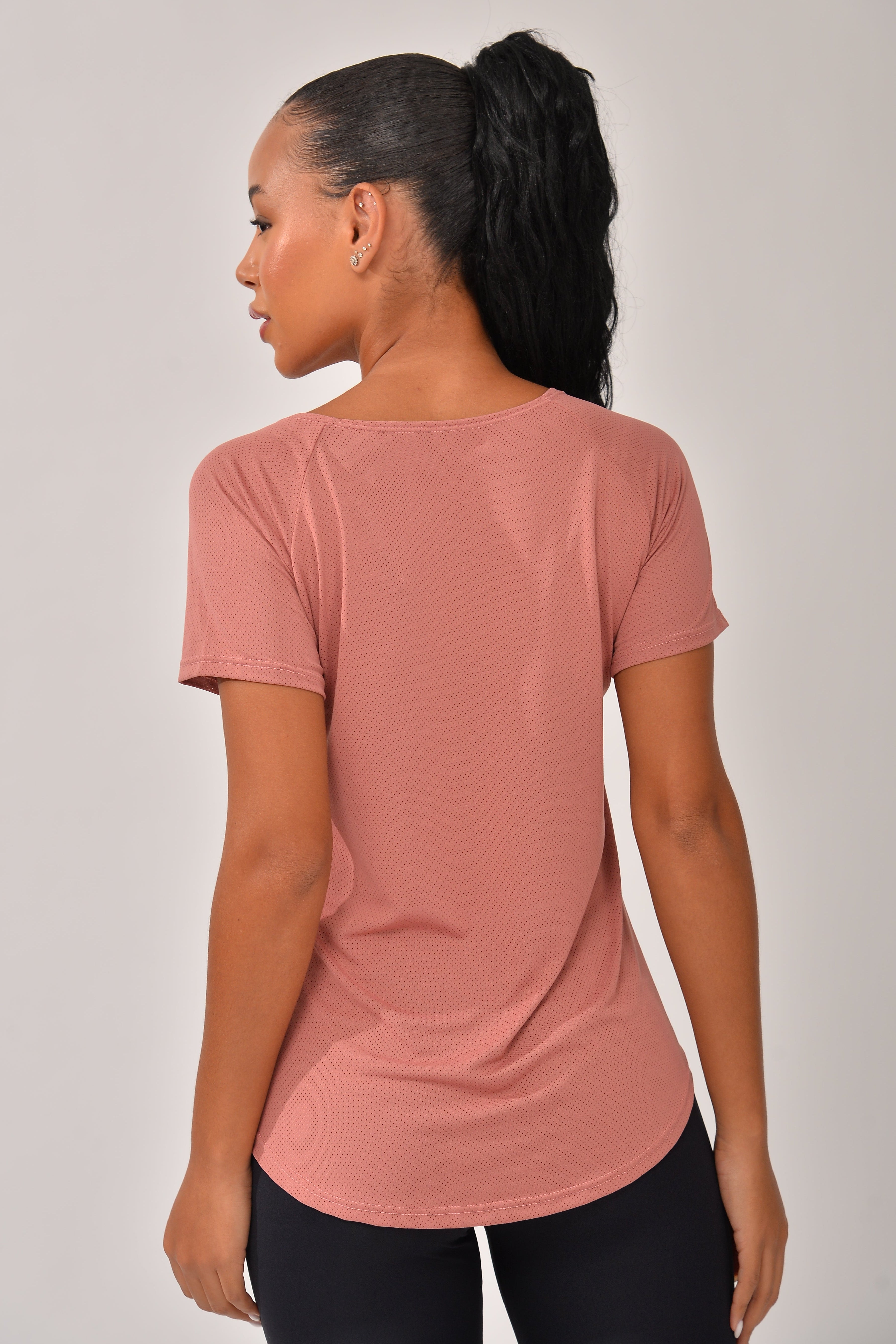 Blusa Fitness Rosada Air - Dry Fit