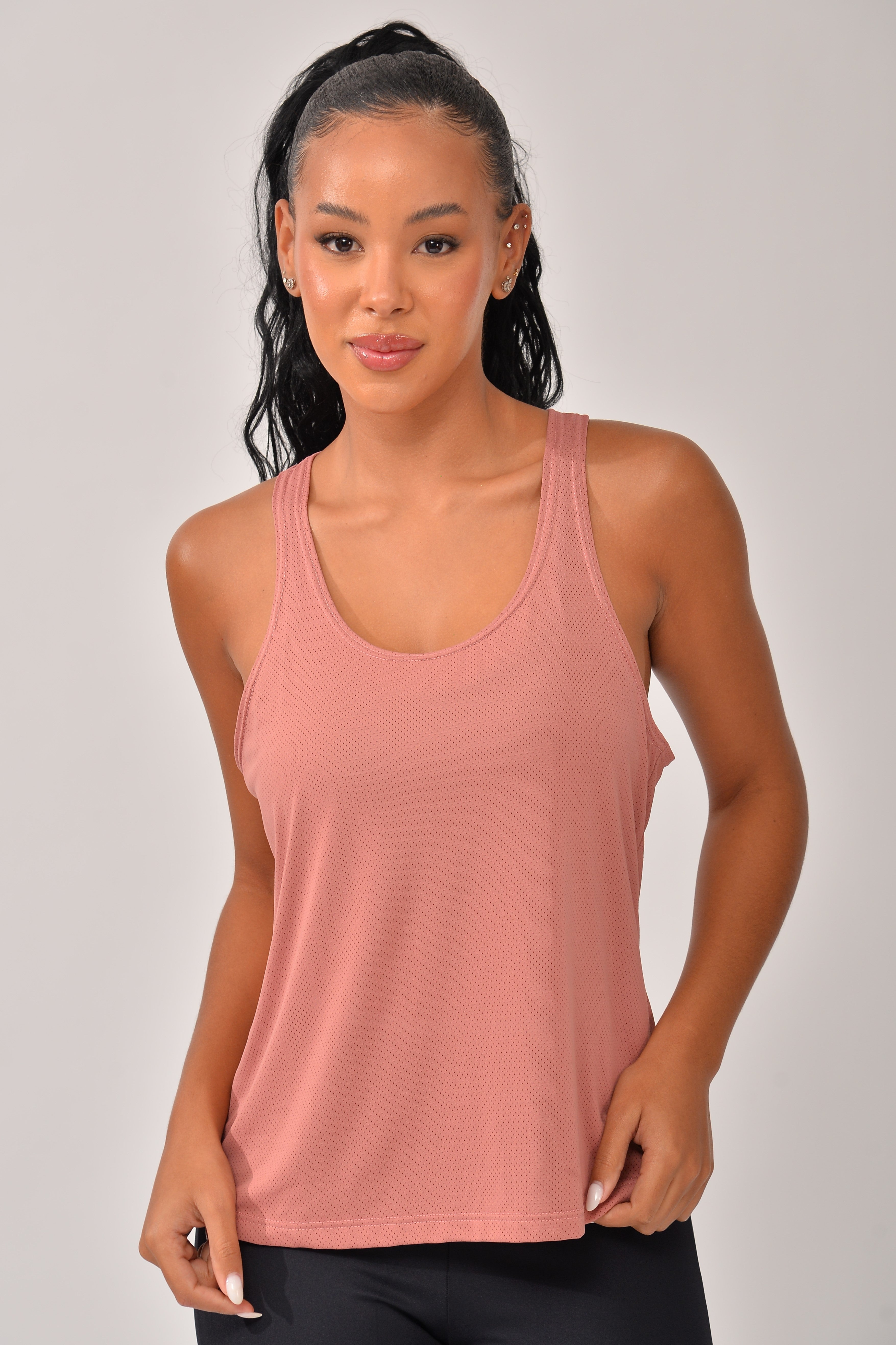 Camiseta Fitness Rosada Air Dry Fit