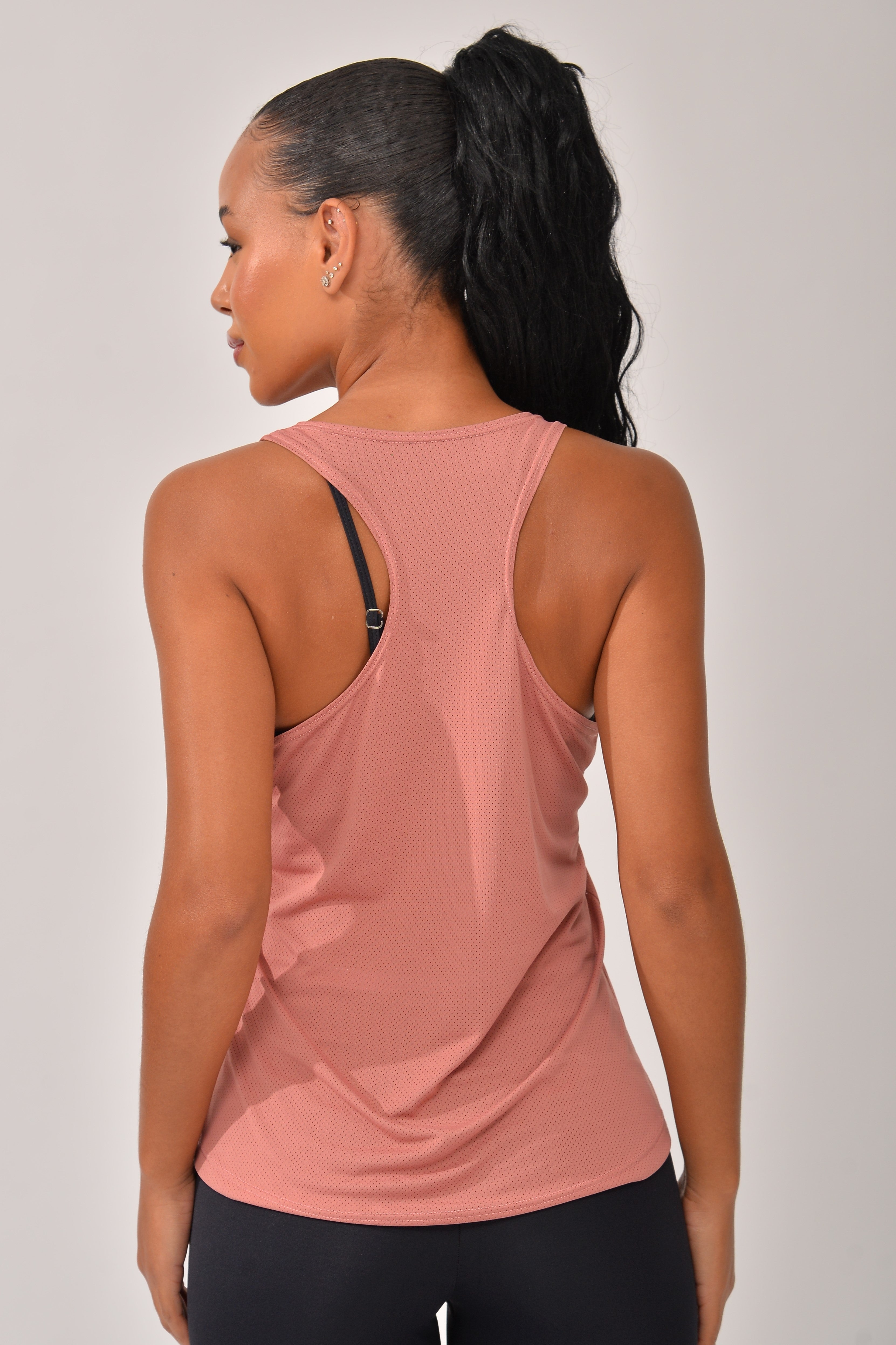 Camiseta Fitness Rosada Air Dry Fit