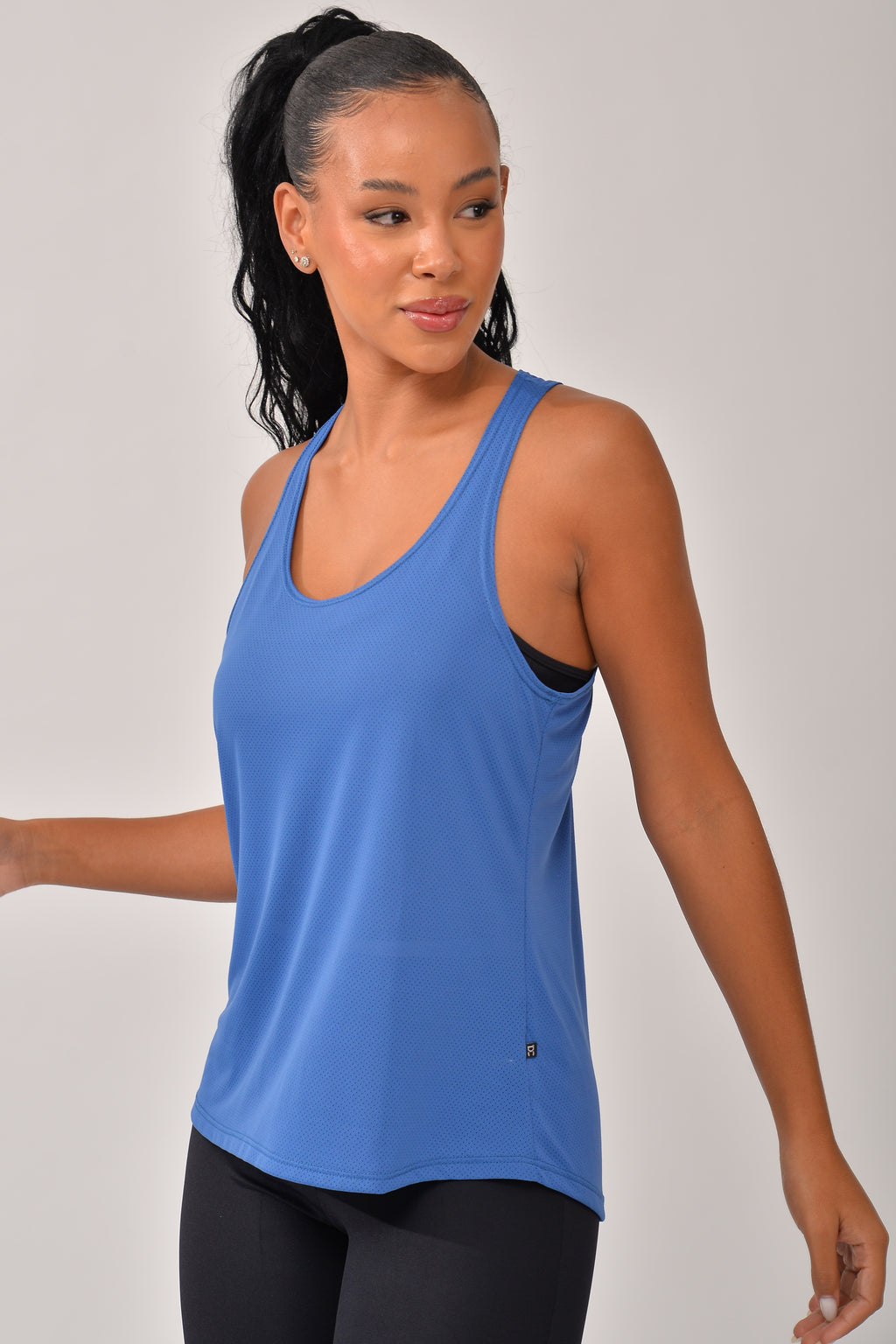 Camiseta Fitness Azul Air Dry Fit