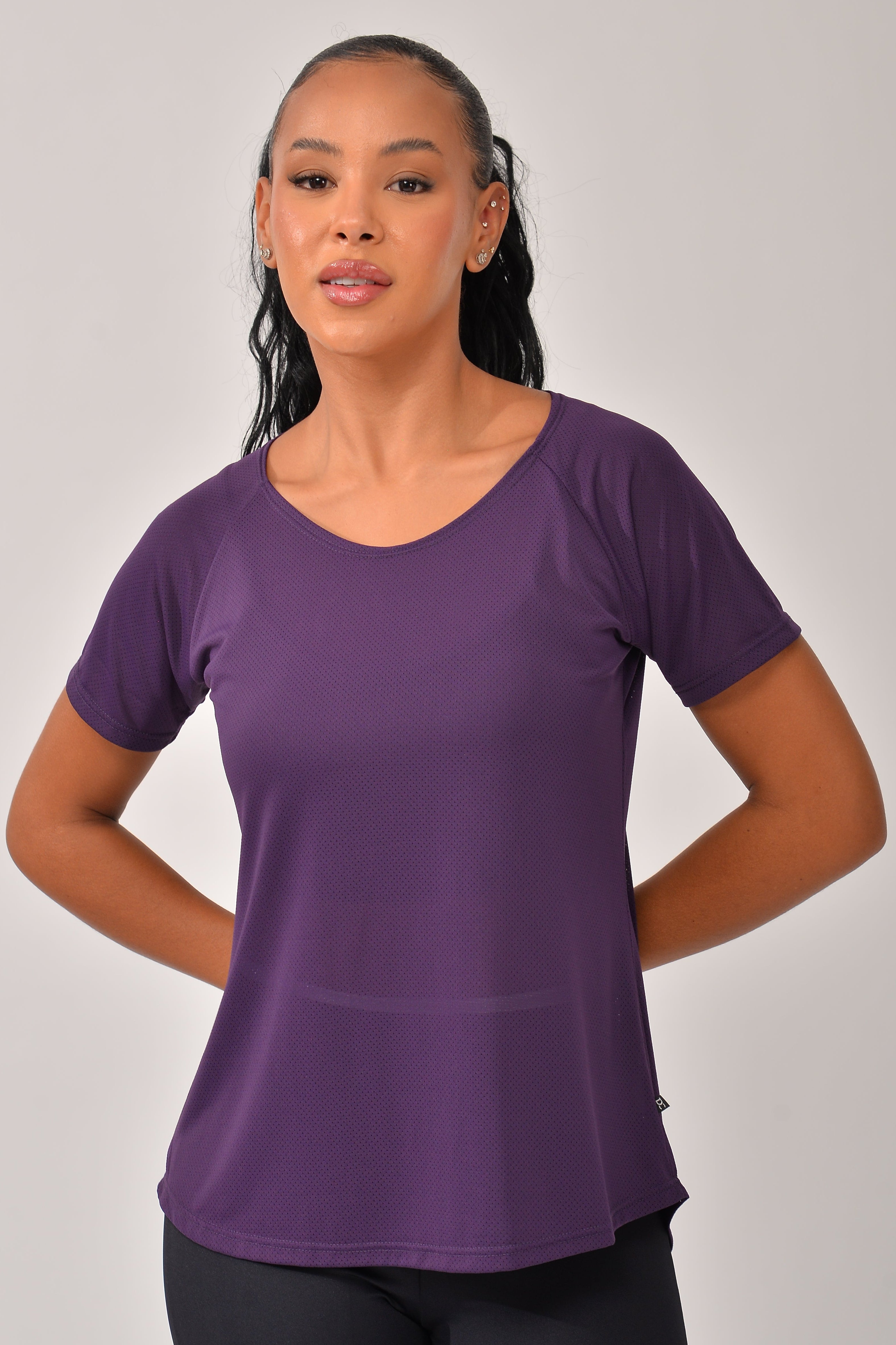 Blusa Fitness Roxa  Air - Dry Fit