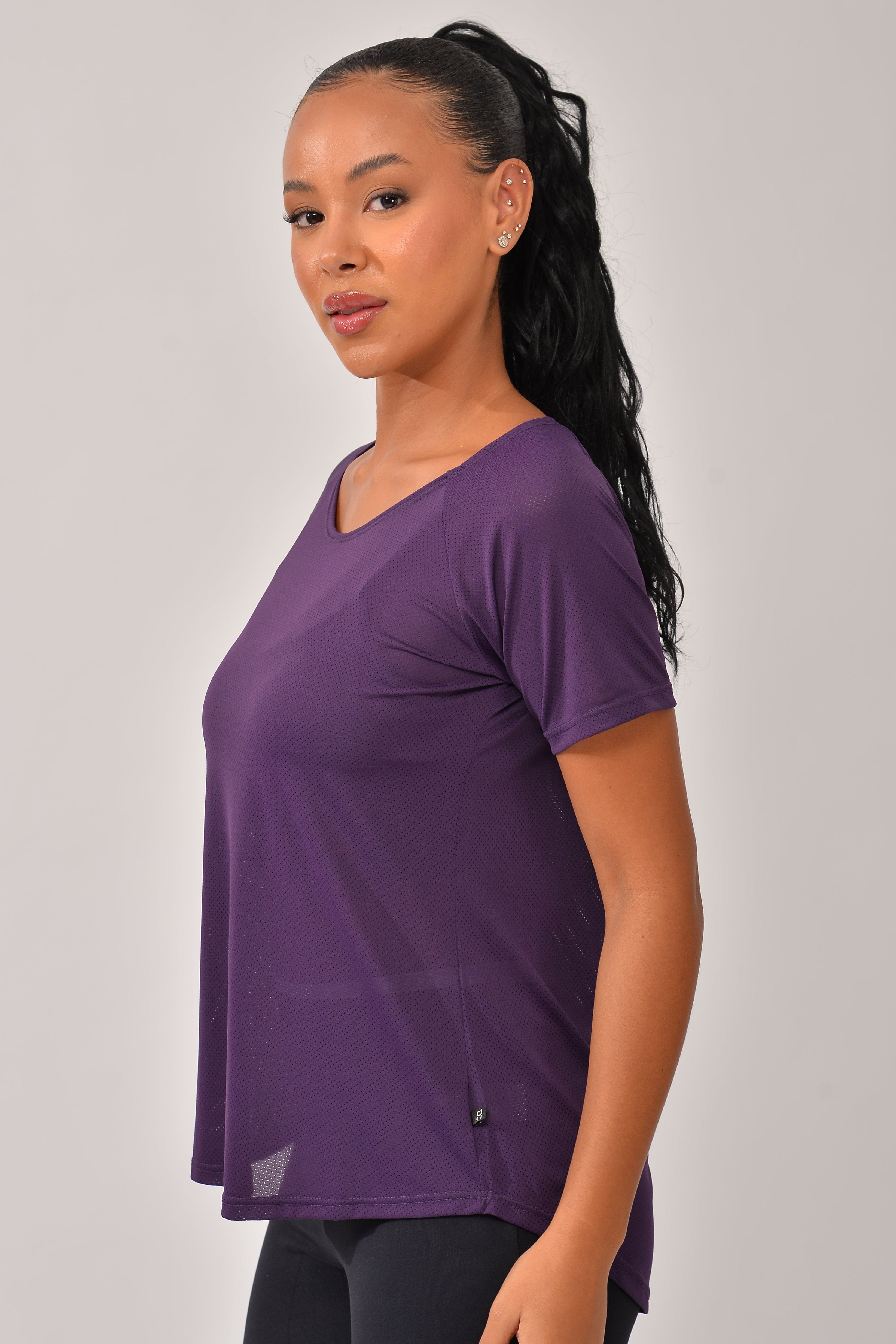 Blusa Fitness Roxa  Air - Dry Fit