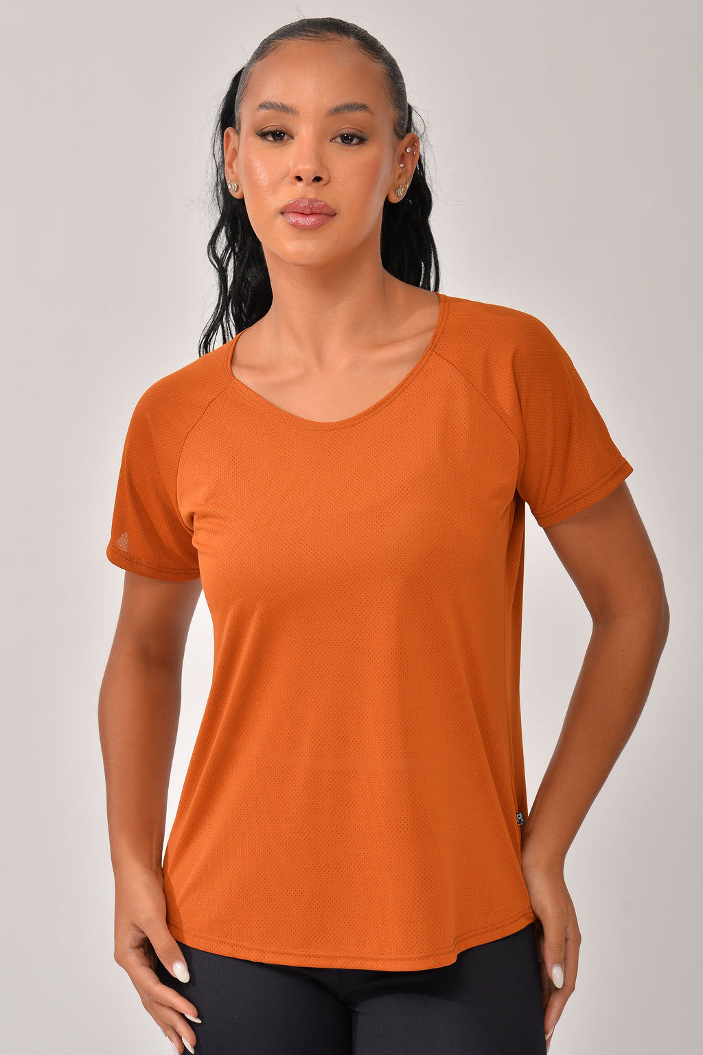 Blusa Fitness Caramelo Air - Dry Fit
