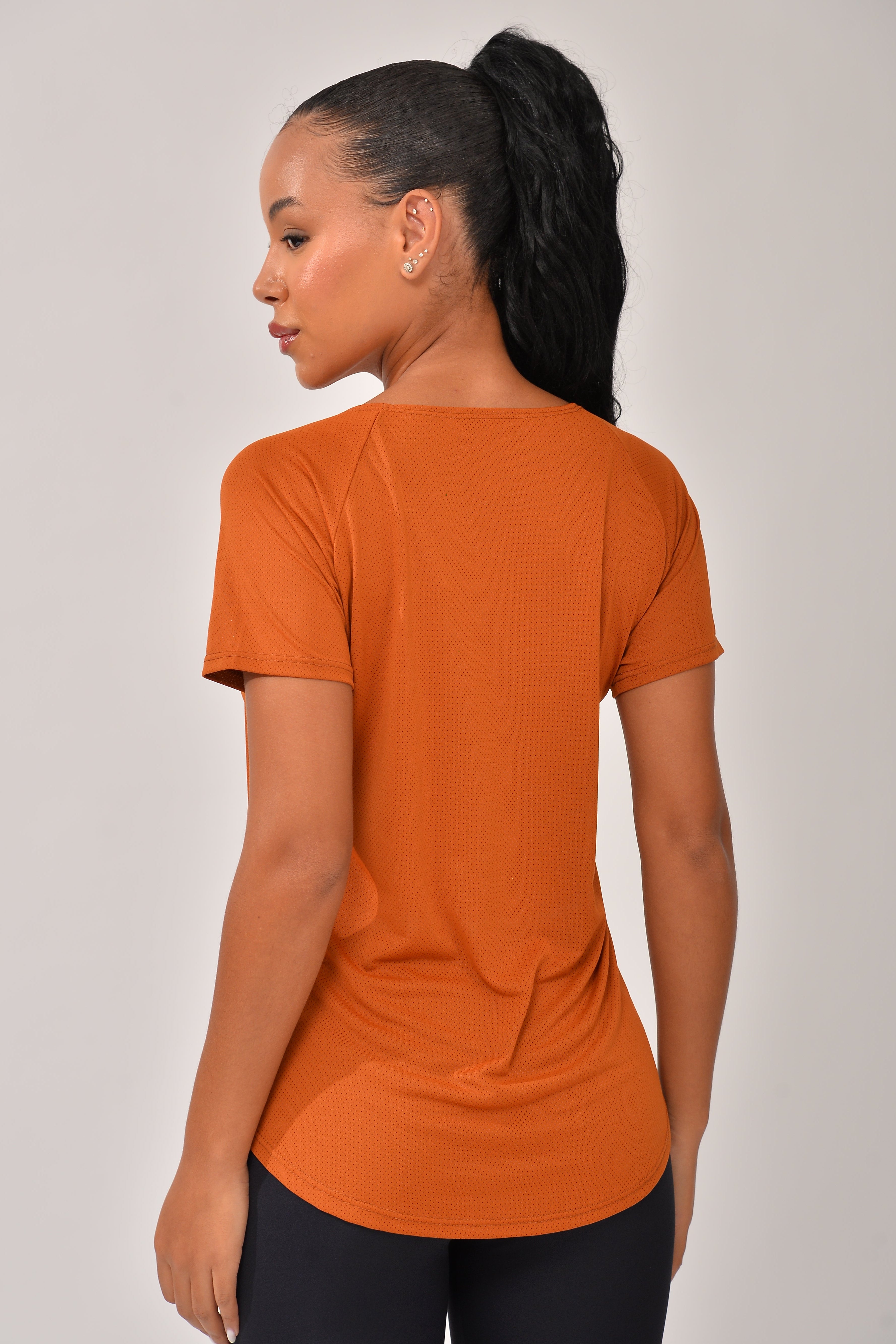 Blusa Fitness Caramelo Air - Dry Fit
