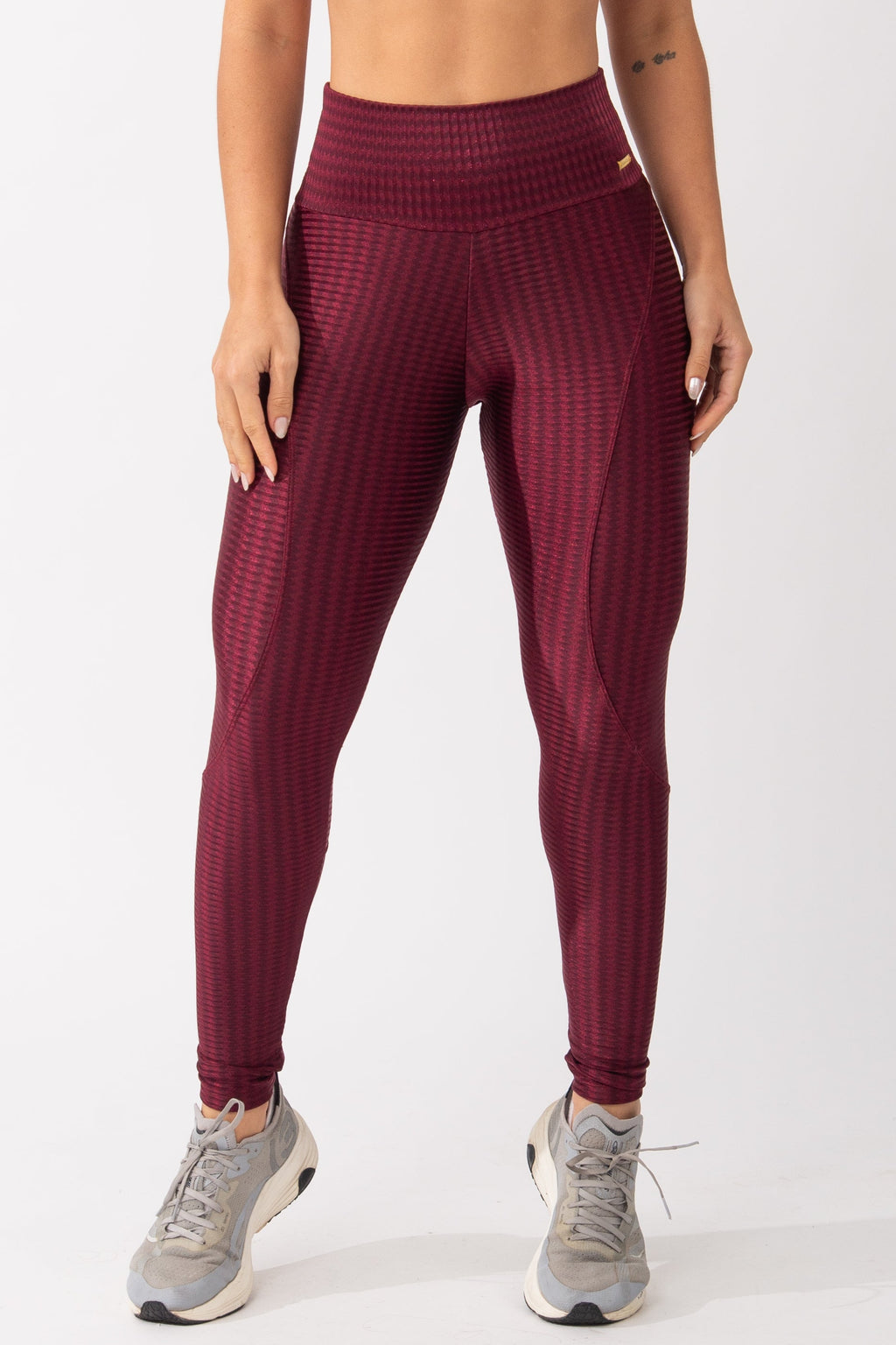Legging Fitness Vinho Pulse