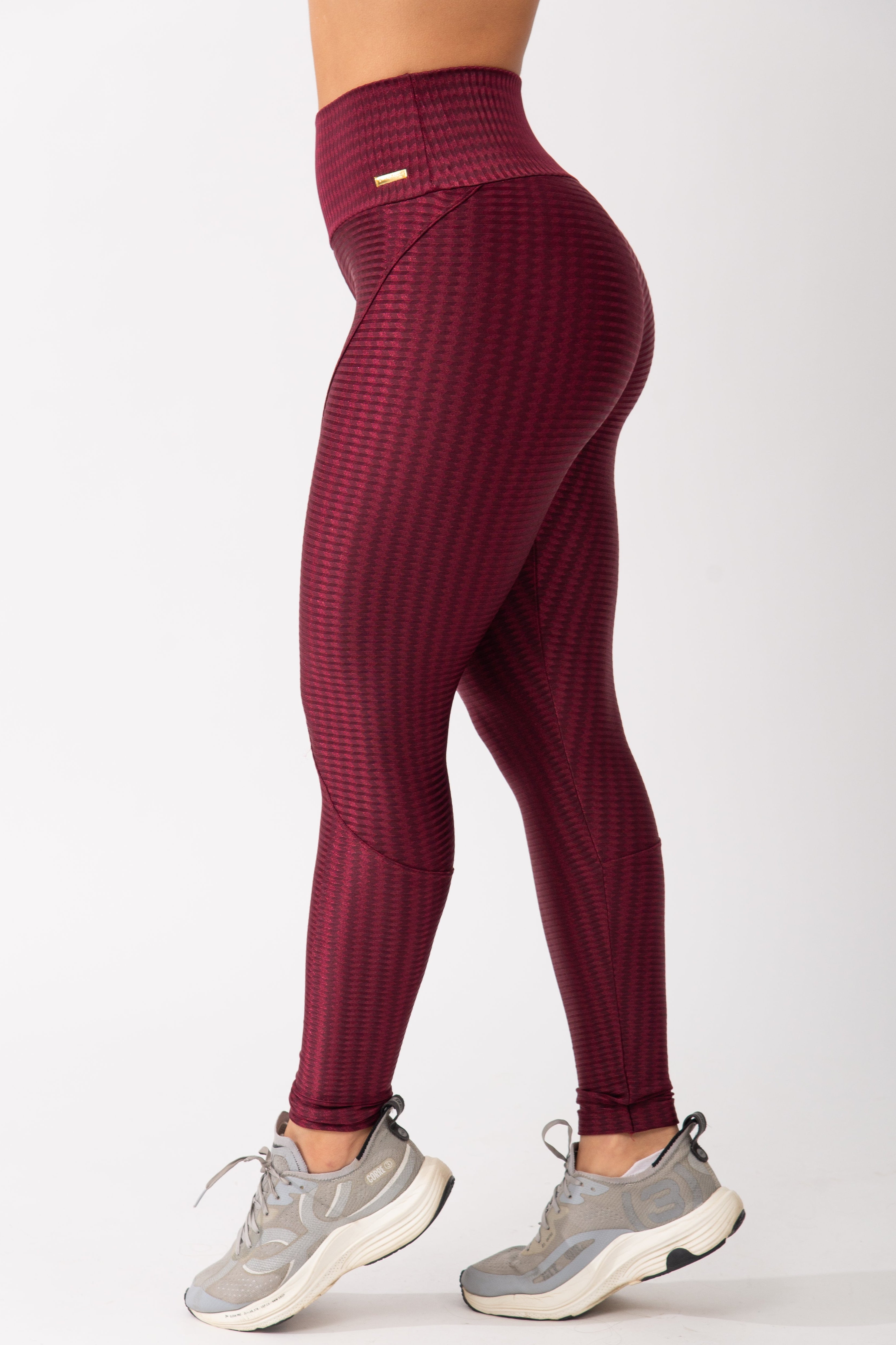 Legging Fitness Vinho Pulse