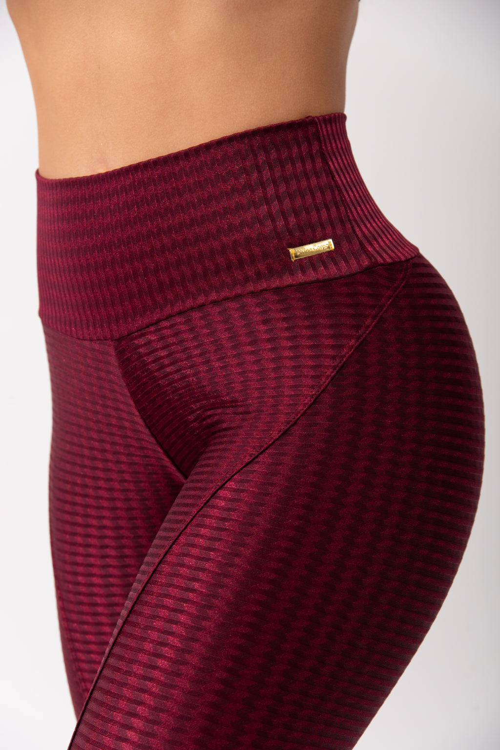 Legging Fitness Vinho Pulse