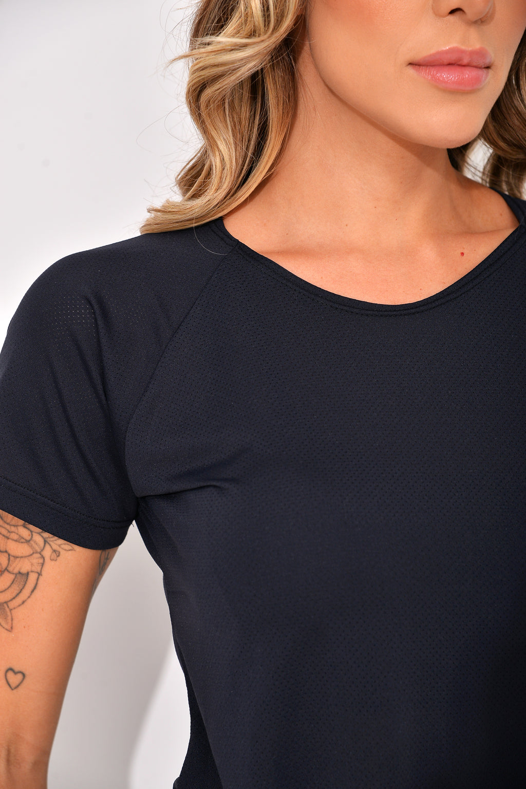 Blusa Fitness Preta Air Dry Fit