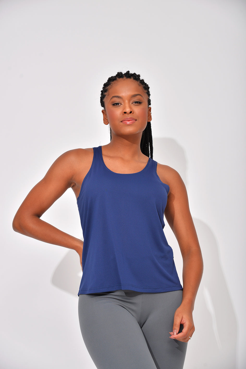 Camiseta Fitness Marinho Air - Dry Fit