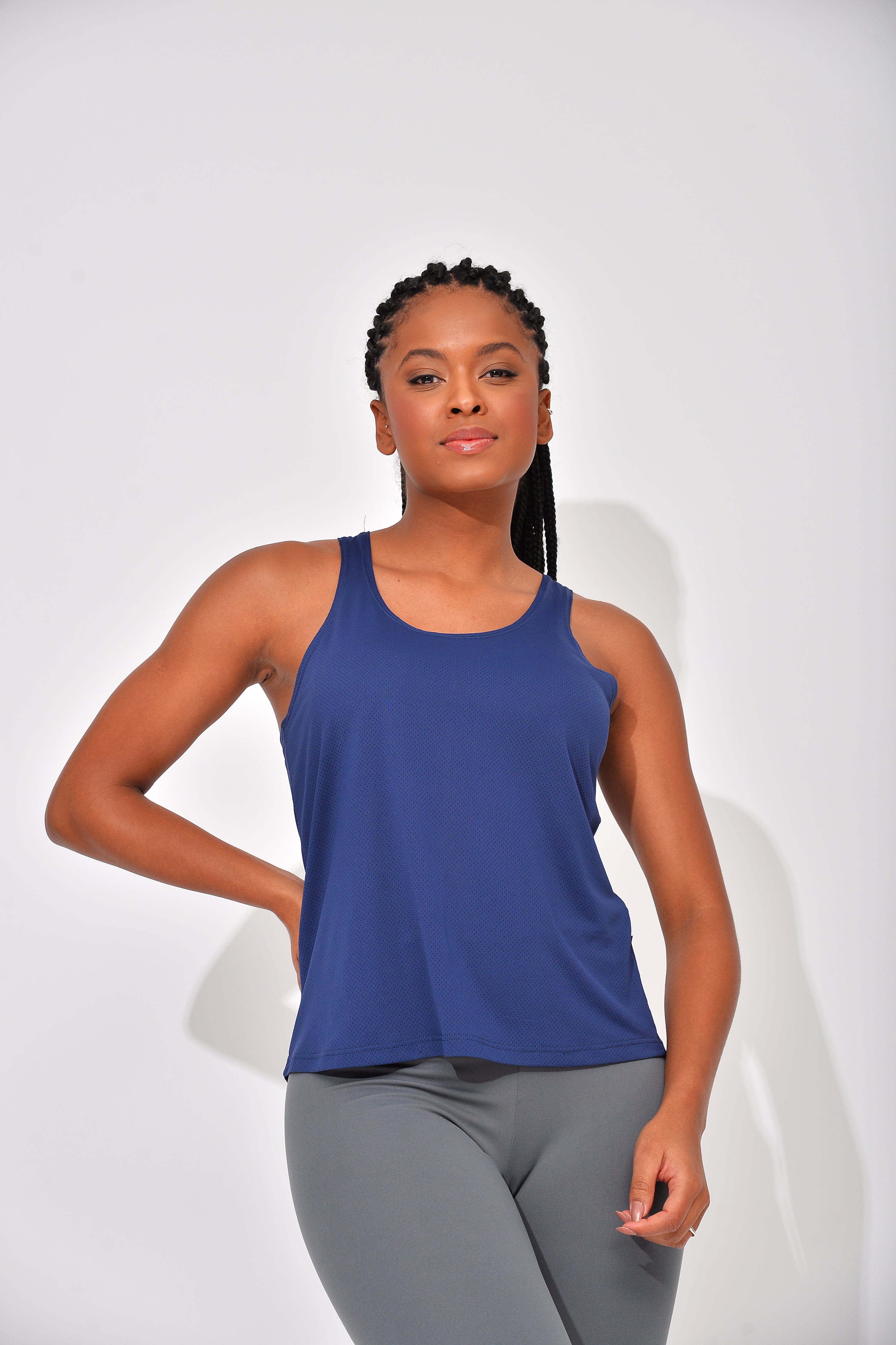 Camiseta Fitness Marinho Air - Dry Fit