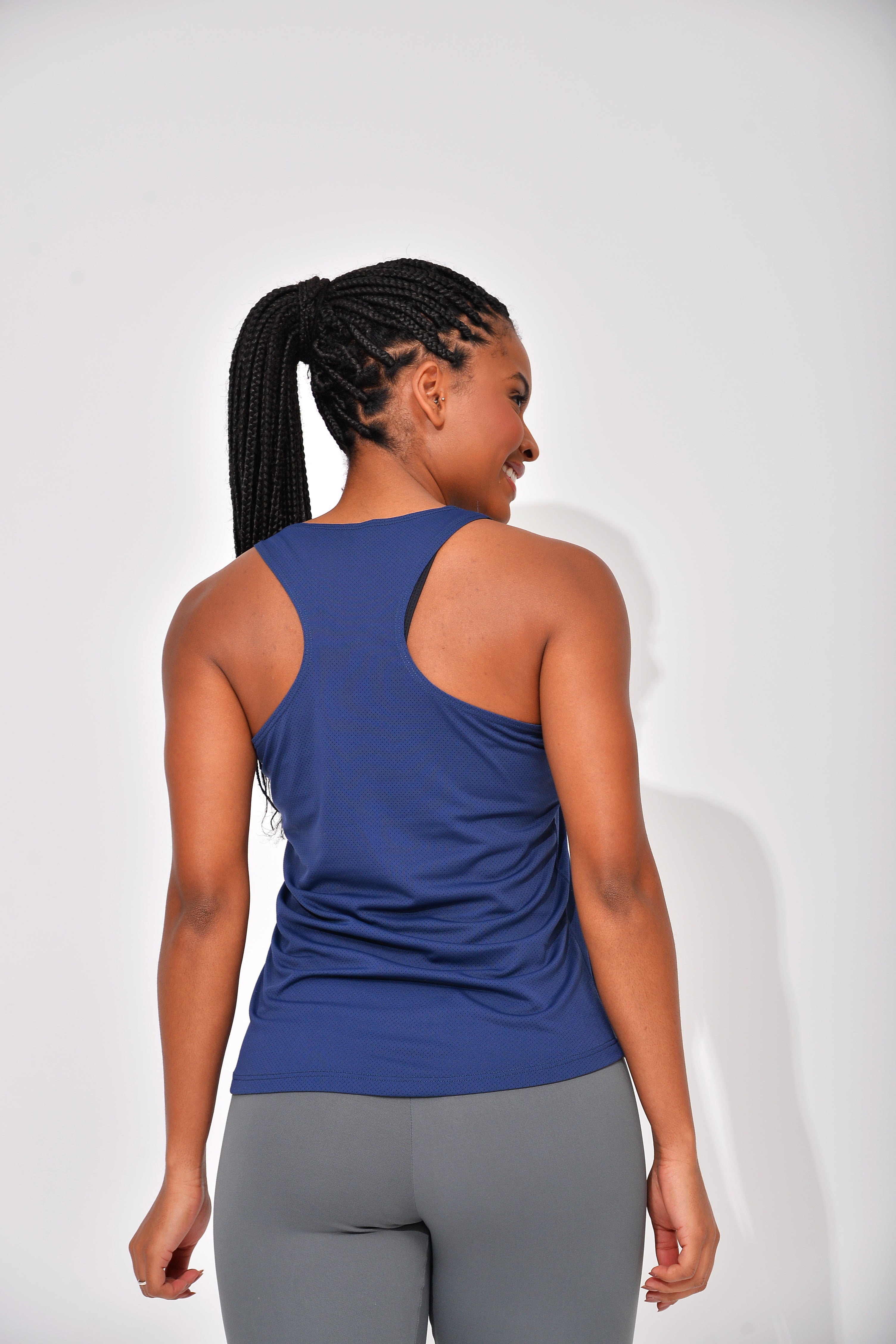 Camiseta Fitness Marinho Air - Dry Fit