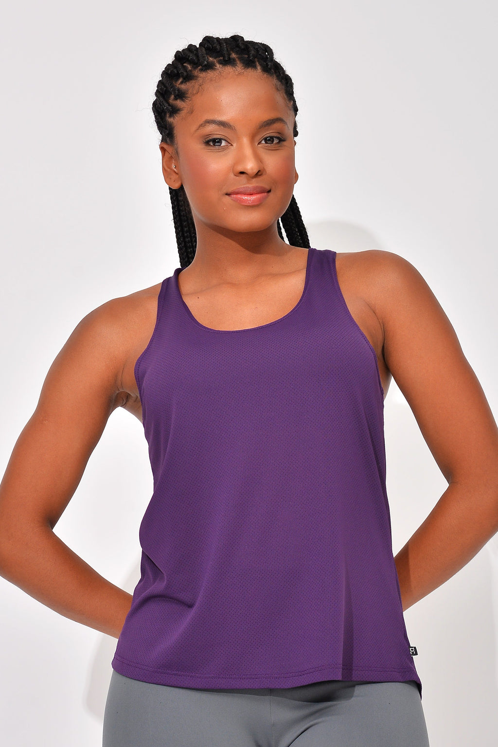 Camiseta Fitness Roxa Air - Dry Fit