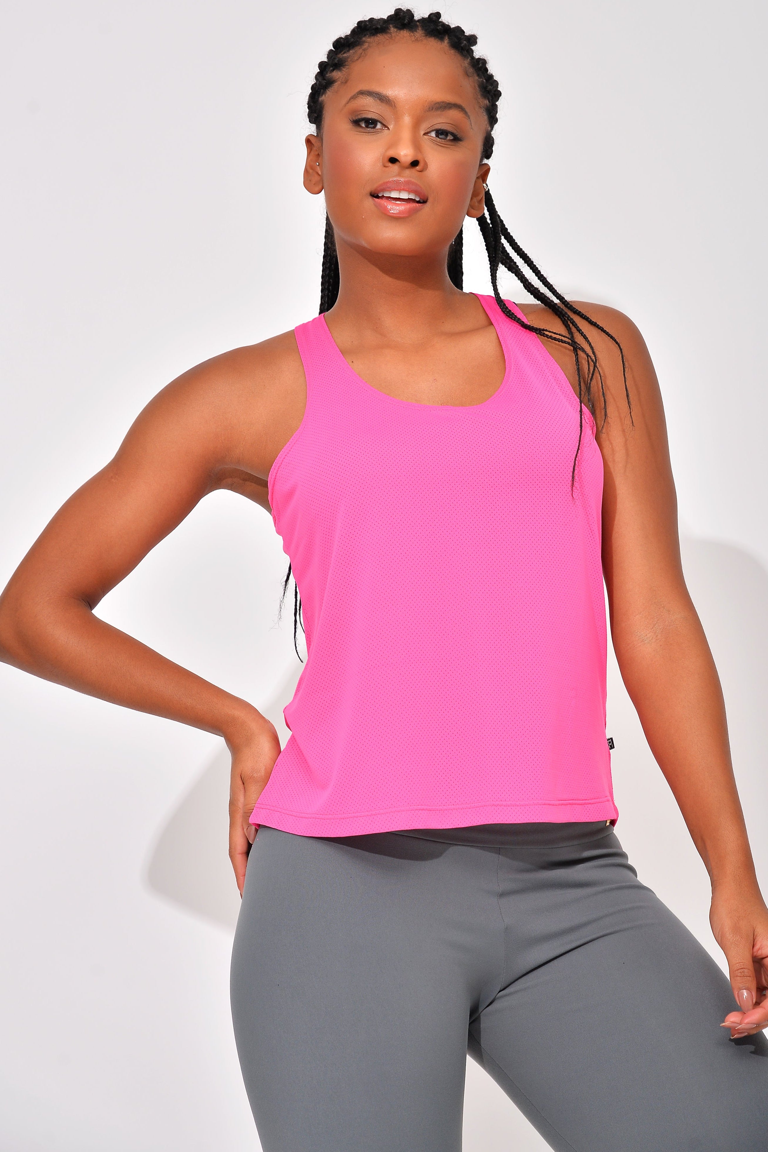 Camiseta Fitness Rosa Air - Dry Fit