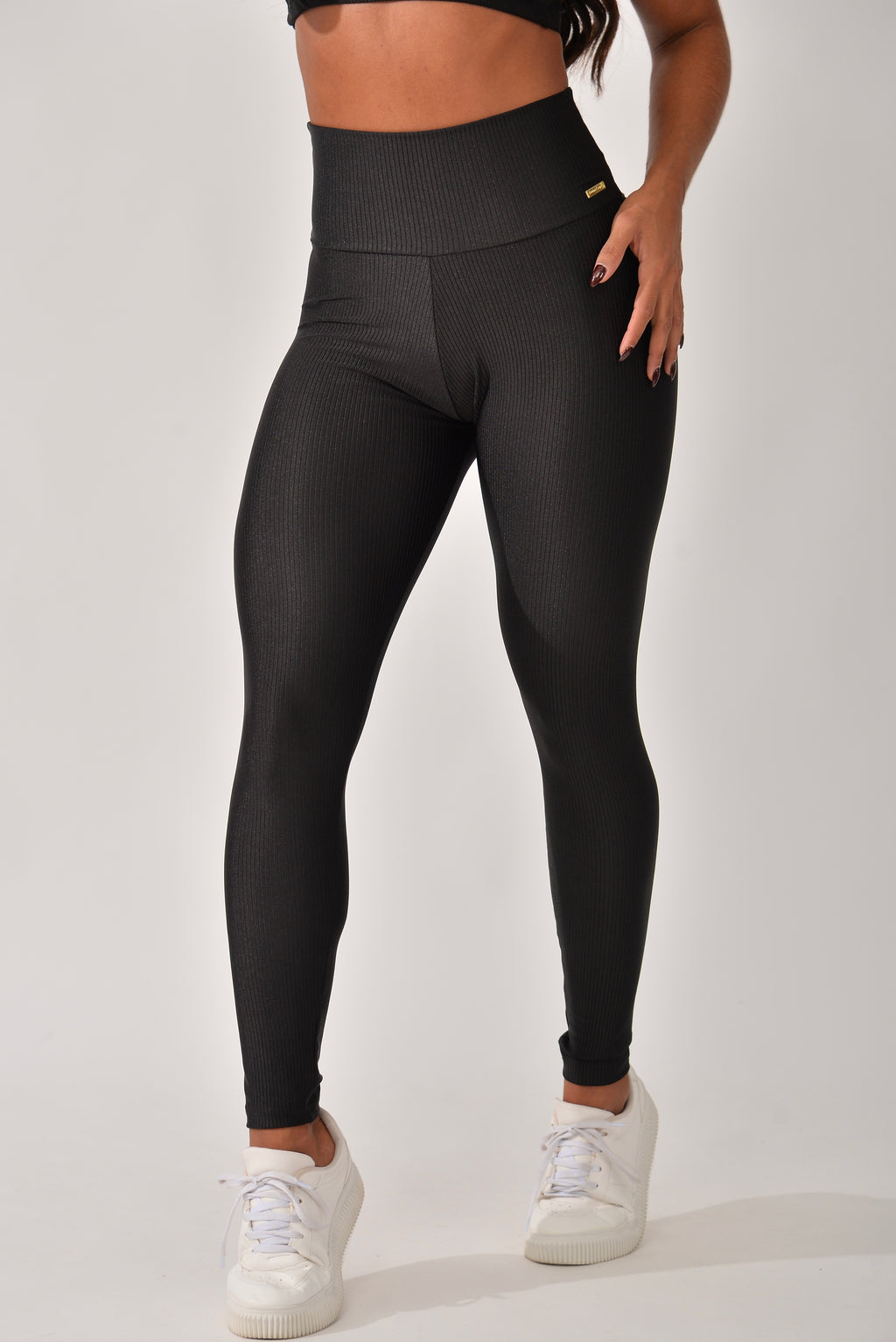 Legging Fitness Cintura Alta Preto Prada