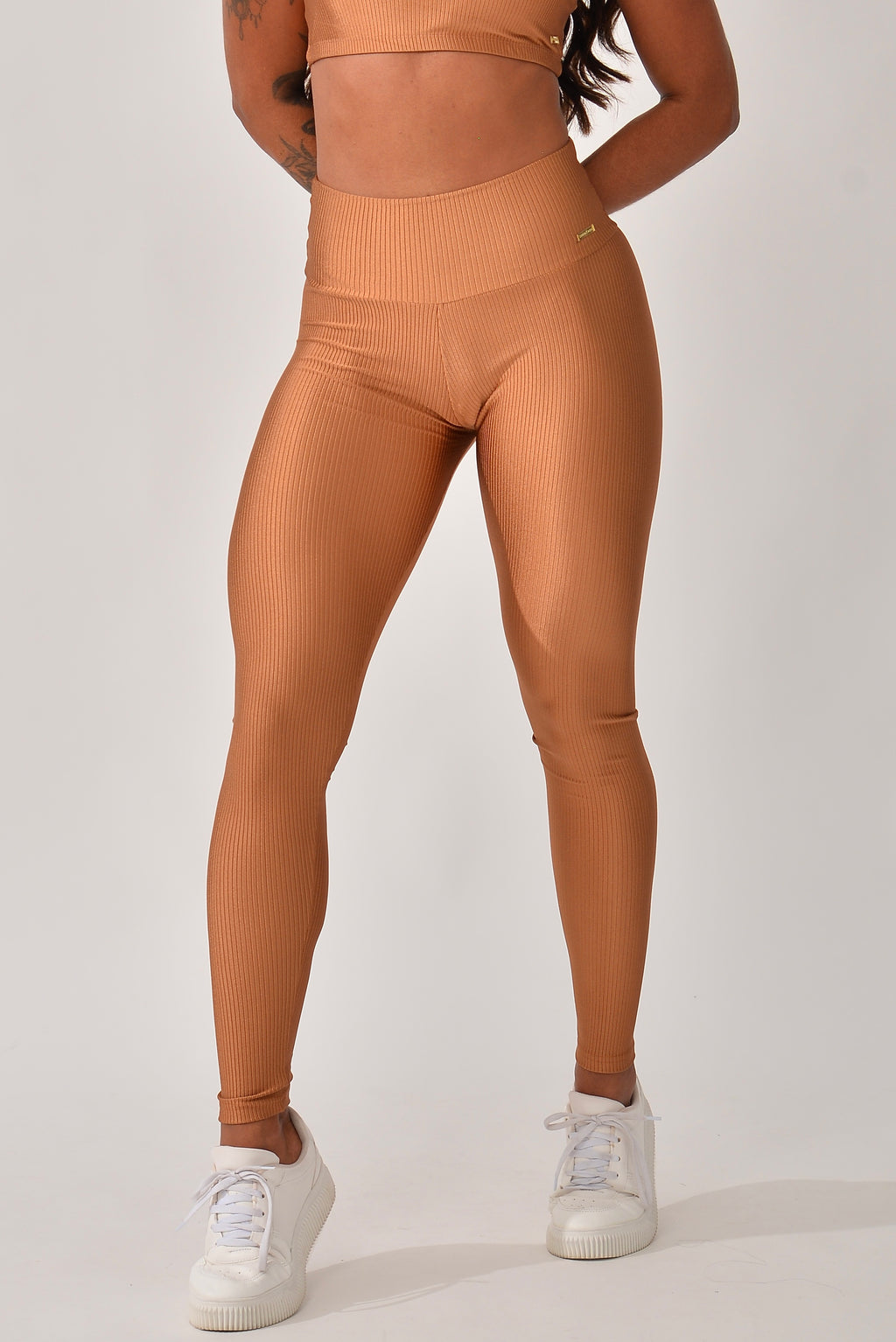 Legging Fitness Cintura Alta Caramelo Prada