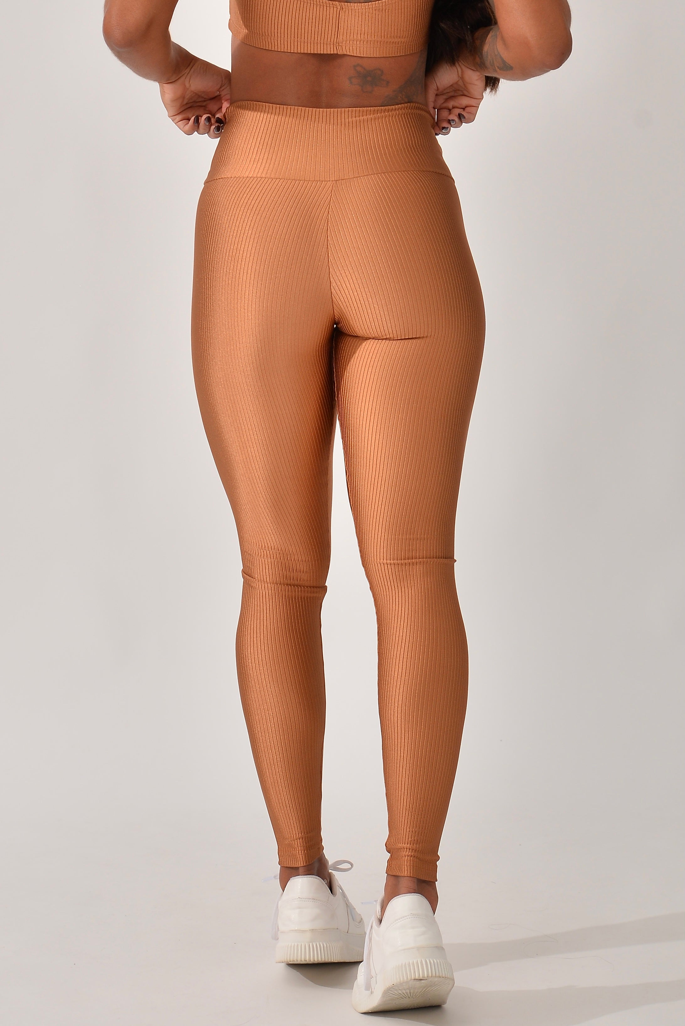 Legging Fitness Cintura Alta Caramelo Prada