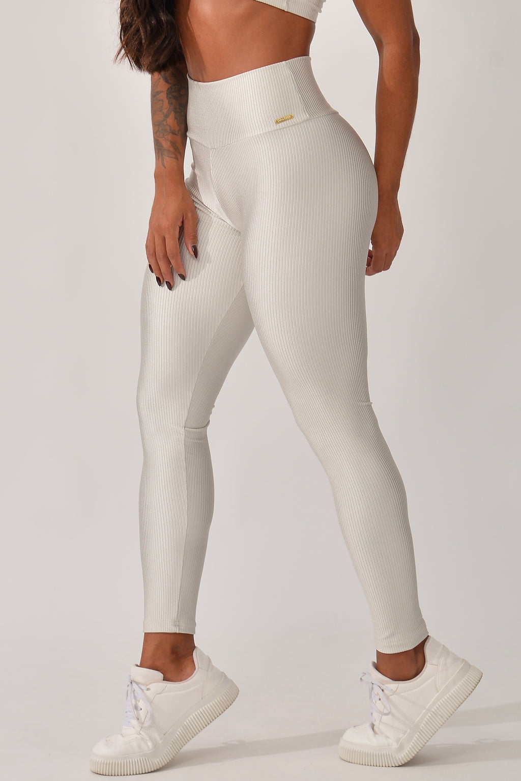 Legging Fitness Cintura Alta Off White Prada