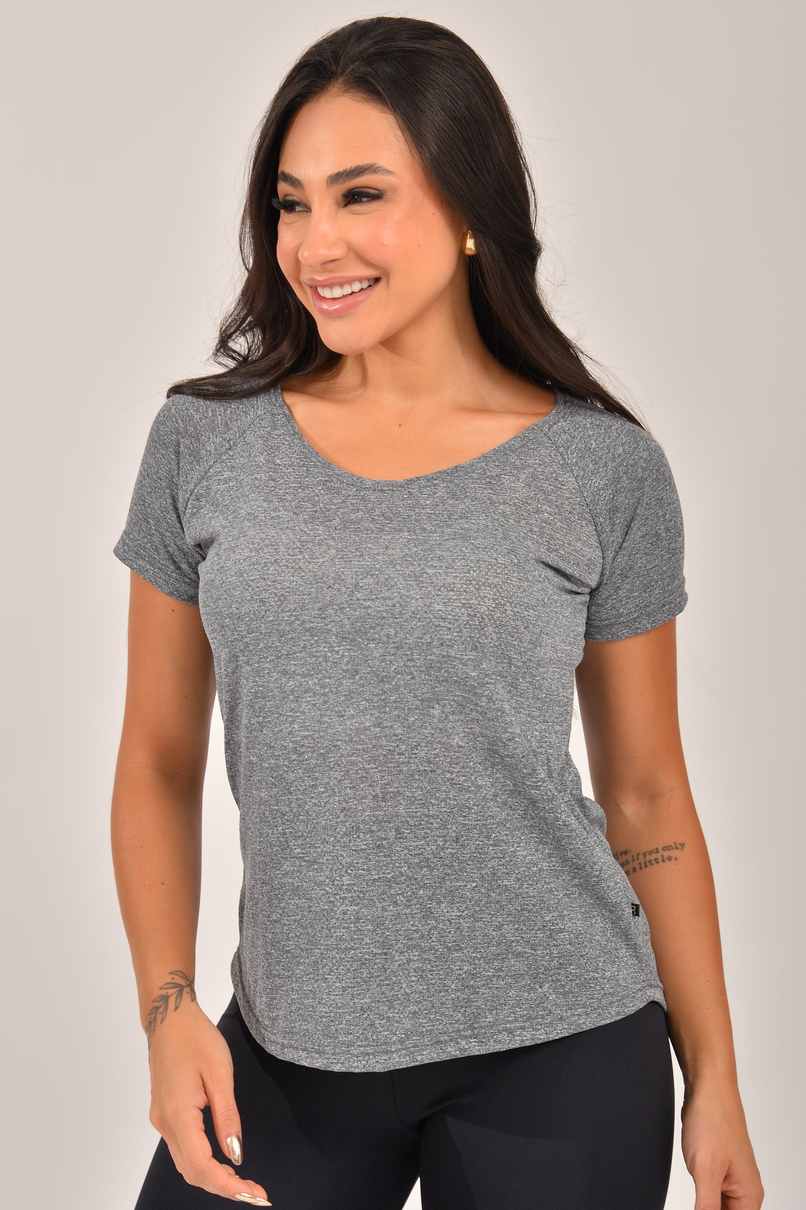 Blusa Fitness Mescla Air - Dry Fit